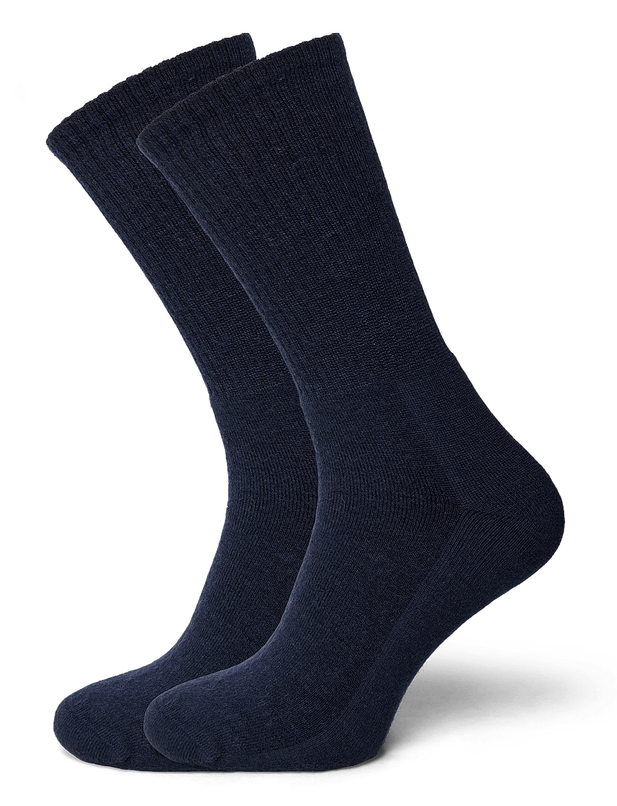 Alpacasocks&Co - Merino Casual 2-pack - vanliga strumpor - blu - 0
