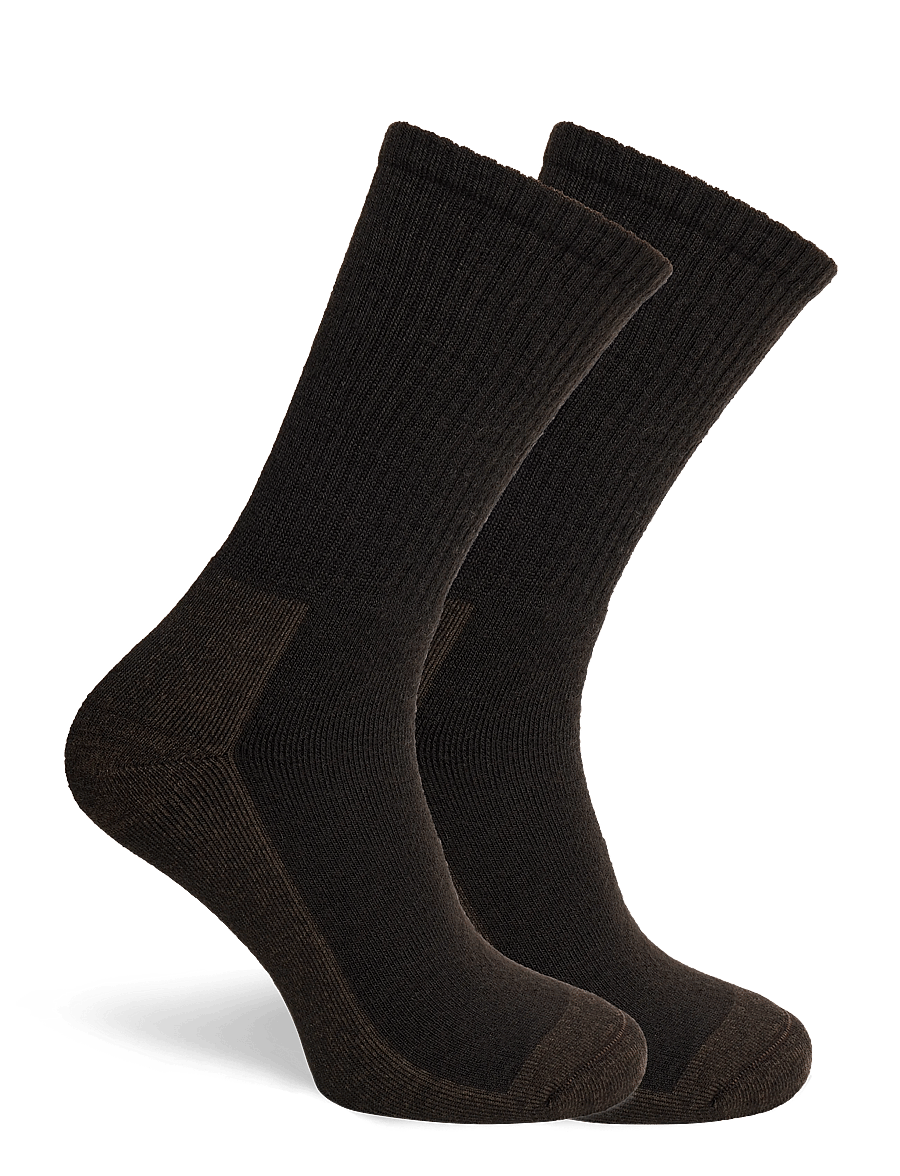 Alpacasocks&Co - Merino Casual 2-pack - tennissocken - cafÉ - 1