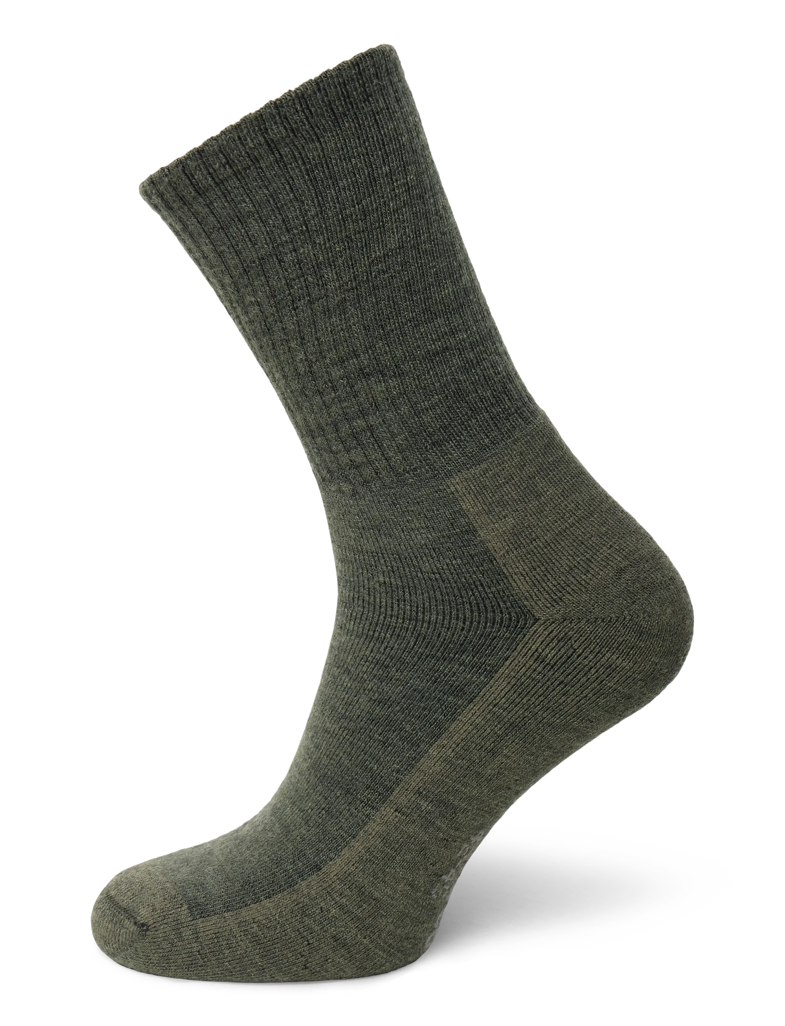 Alpacasocks&Co Merino Casual 2-pack - Socken - CAFÉ-KHAKI GREEN / green