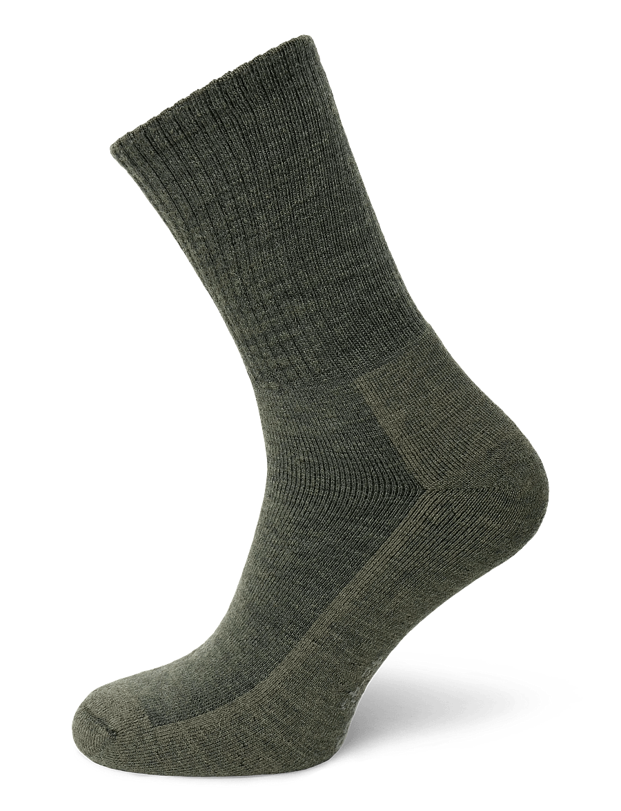 Alpacasocks&Co - Merino Casual 2-pack - tennissocken - cafÉ-khaki green - 0