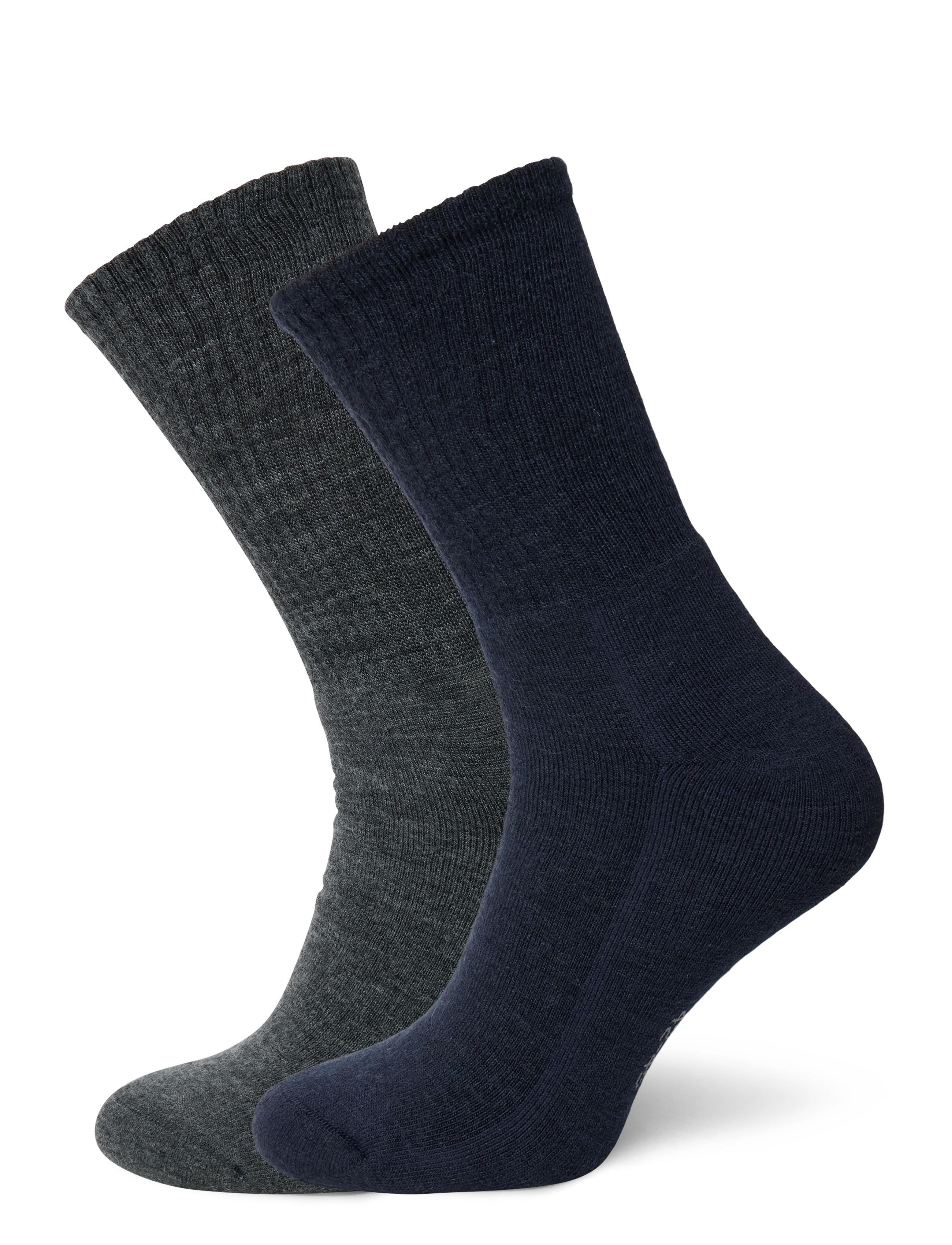 Alpacasocks&Co Merino Casual 2-pack - Multipack underwear - DARK GREY-MARINO / black