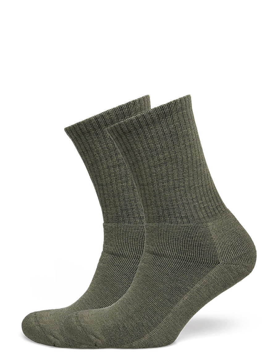 Alpacasocks&Co - Merino Casual 2-pack - sokker - salvia - 0