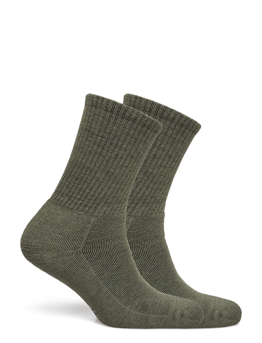 Alpacasocks&Co - Merino Casual 2-pack - sokker - salvia - 1