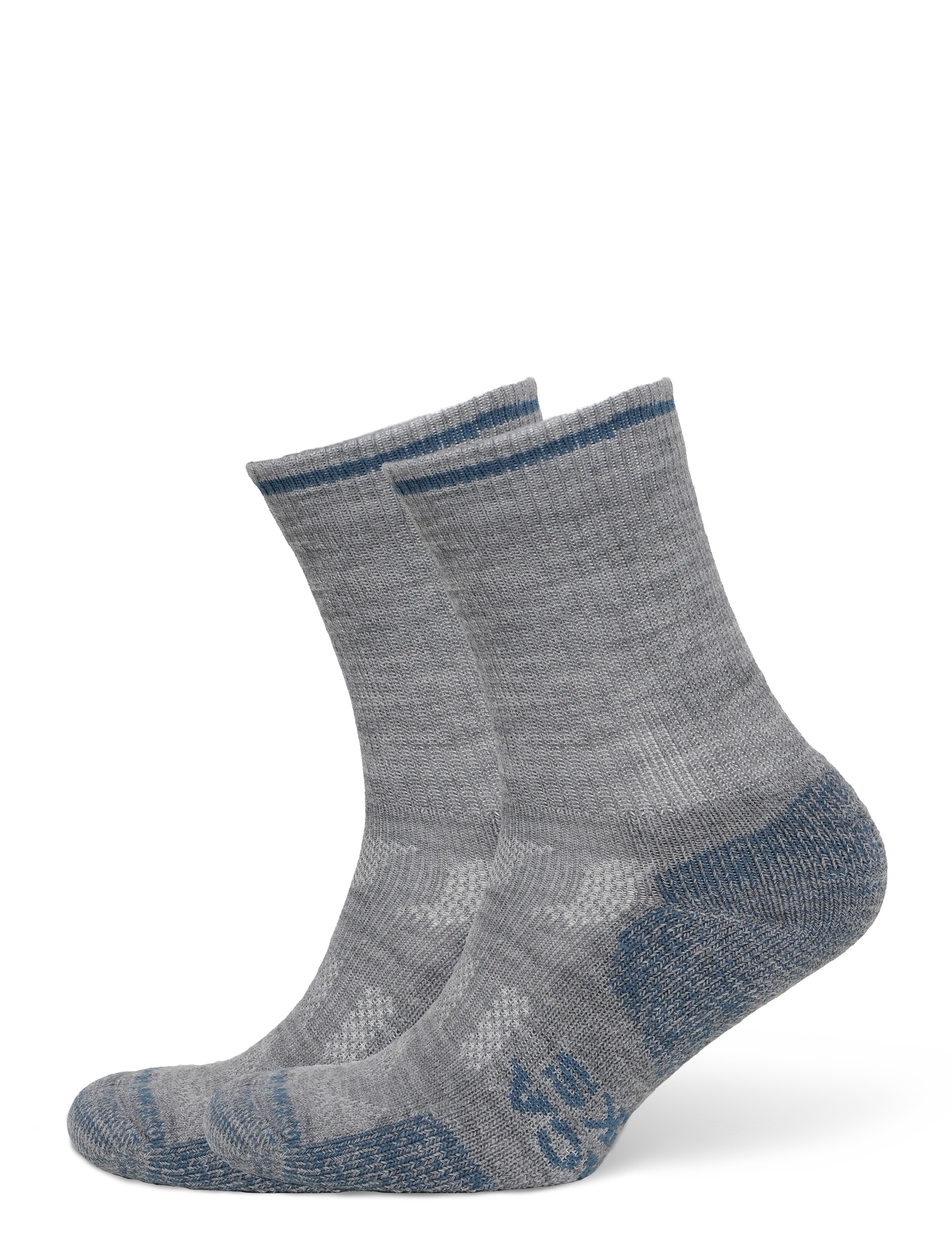 Alpacasocks&Co Outdoor Merino Crew 1-pack - Socken - ARGENTO/AZAFATA/GRIS CLARO / grey