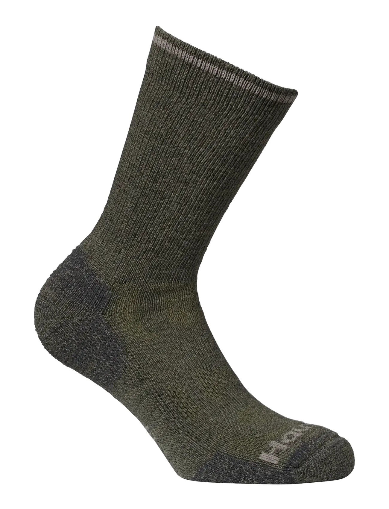 Alpacasocks&Co Outdoor Merino Crew 1-pack - Kleidung - GRIGIOVERDE/METALLIC / khaki/green