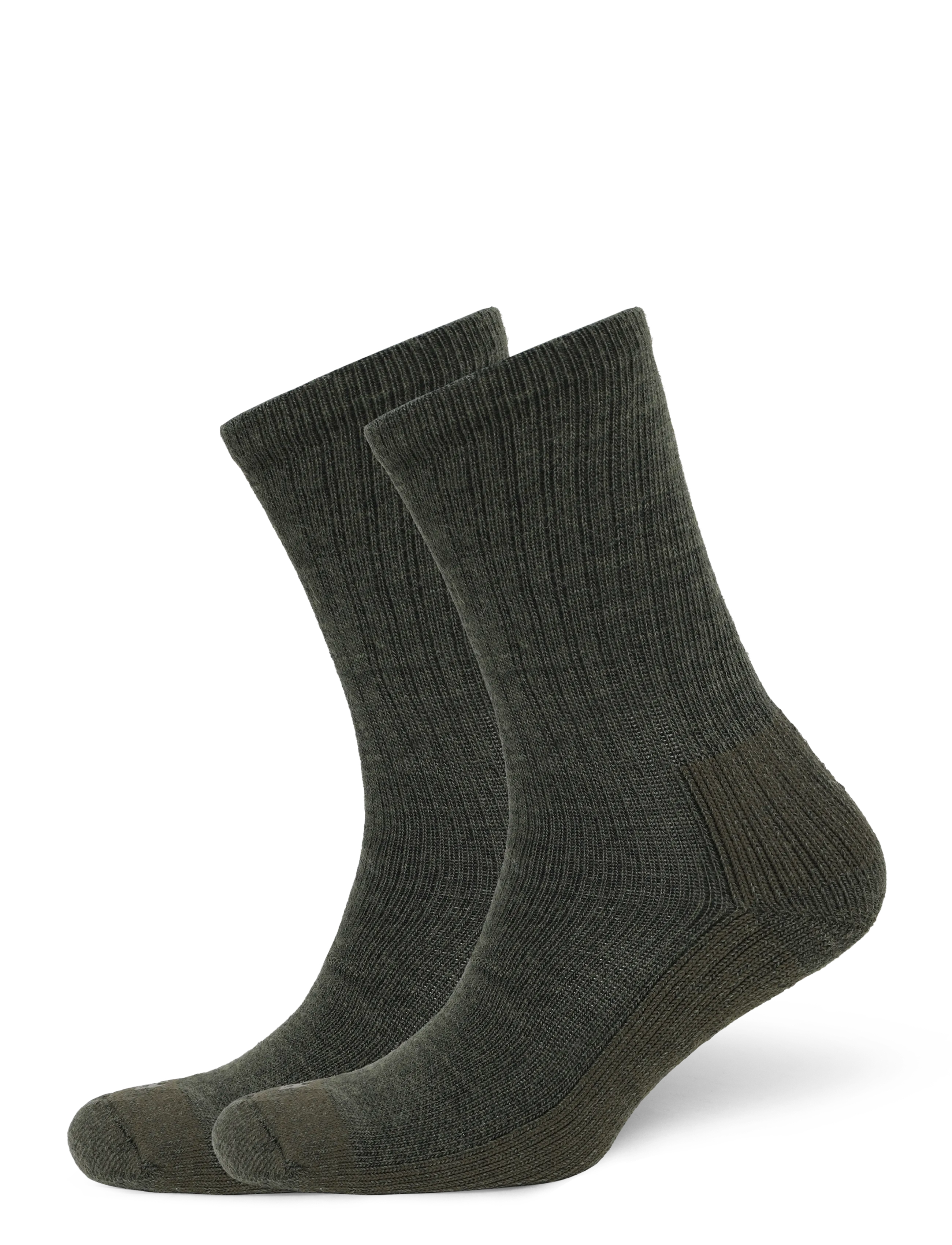 Alpacasocks&Co Merino Hiking Cozy 1-pack - Socken - GRIGIOVERDE / khaki/green