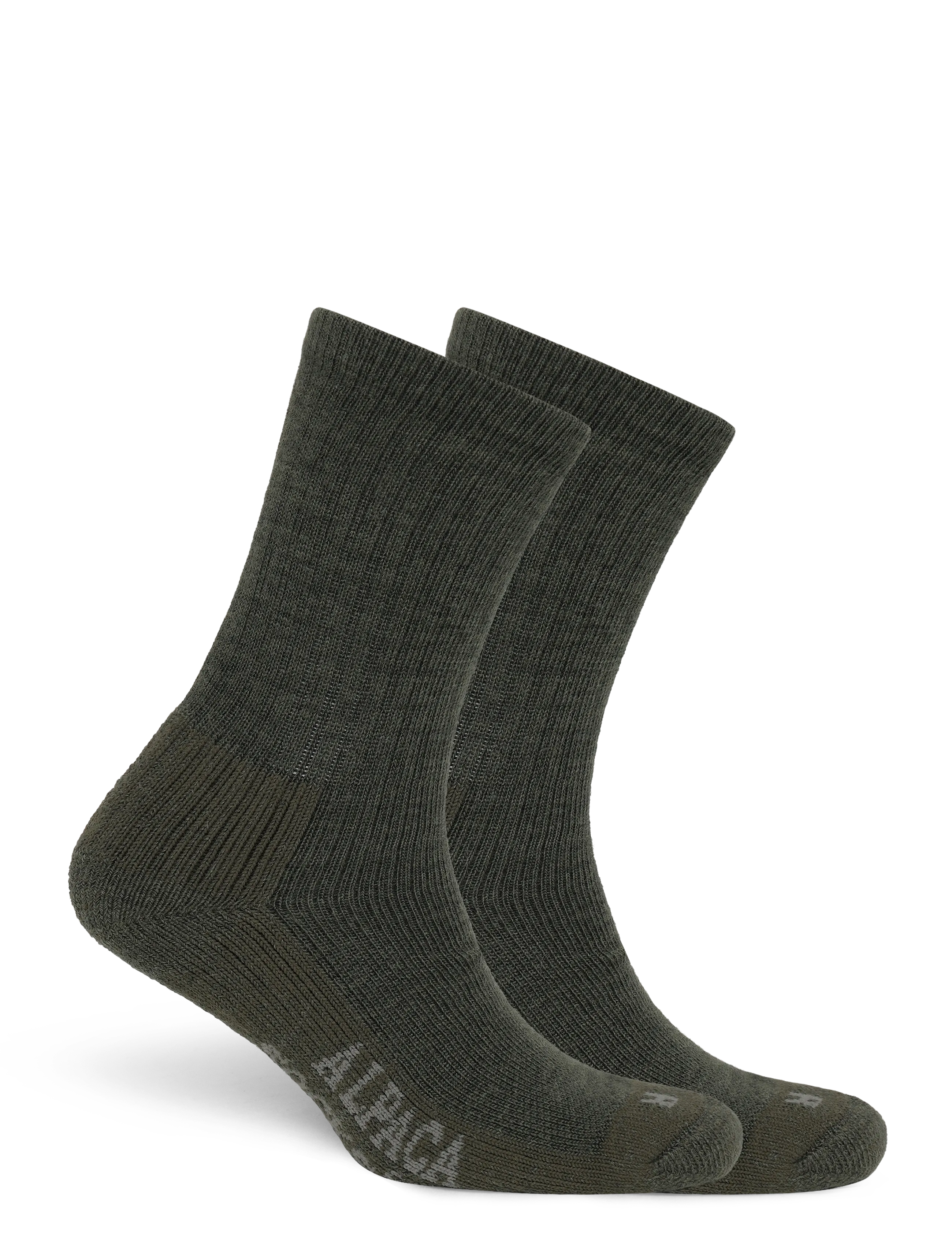 Alpacasocks&Co - Merino Hiking Cozy 1-pack - strümpfe - grigioverde - 1
