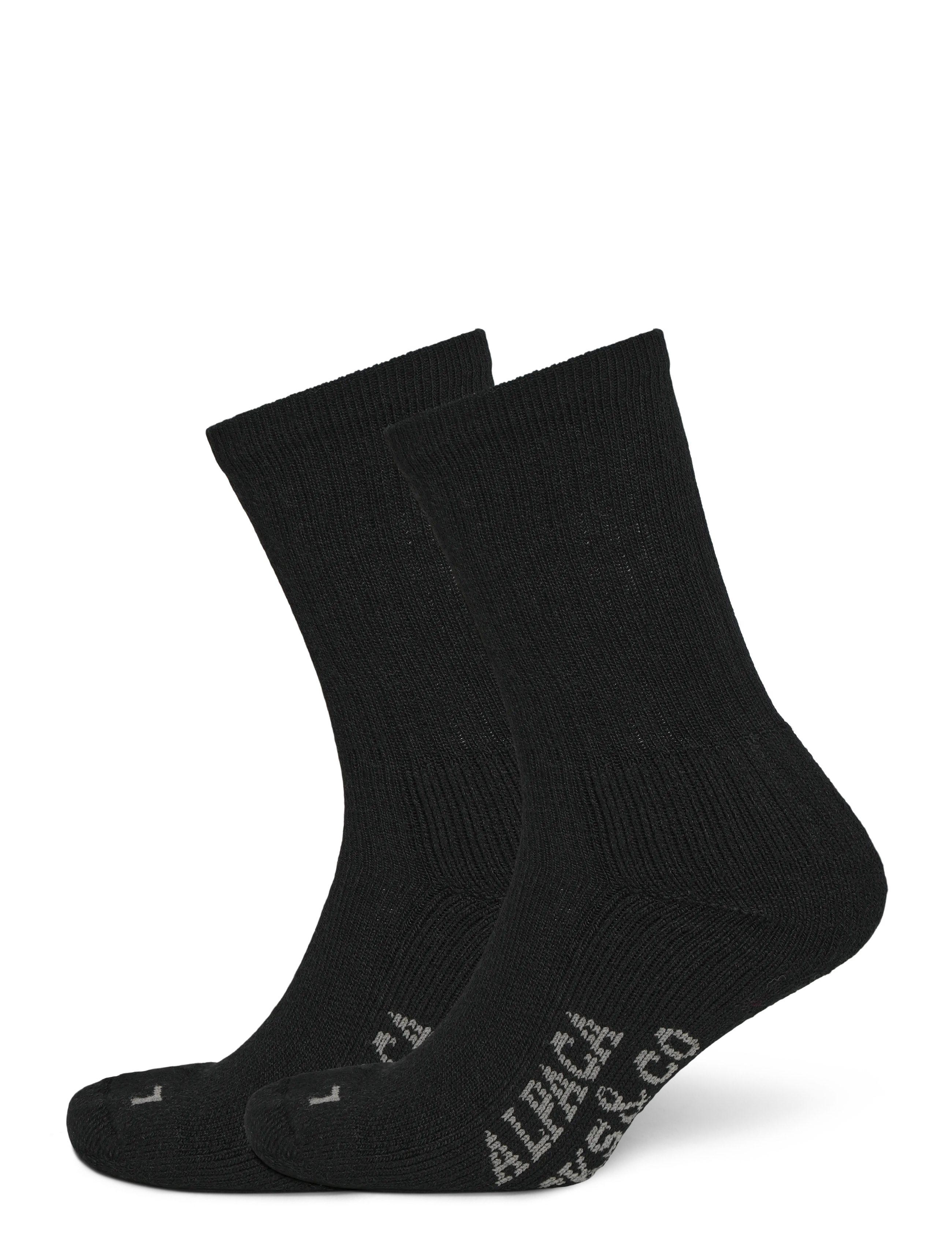 Alpacasocks&Co Merino Hiking Cozy 1-pack - Socken - NERO / black