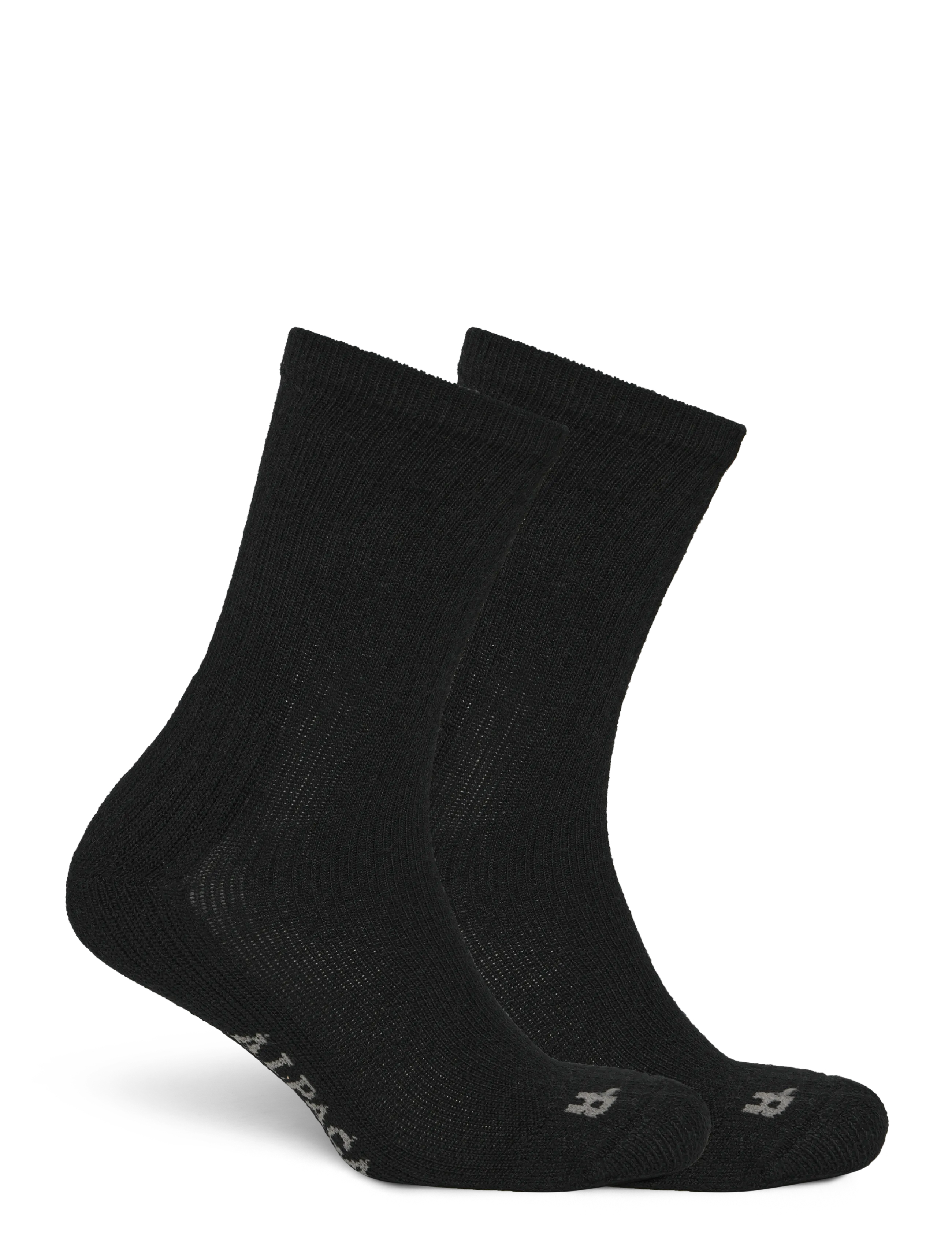 Alpacasocks&Co - Merino Hiking Cozy 1-pack - spordisokid - nero - 1