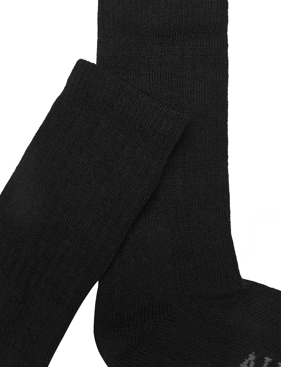 Alpacasocks&Co - Merino Hiking Cozy 1-pack - spordisokid - nero - 2