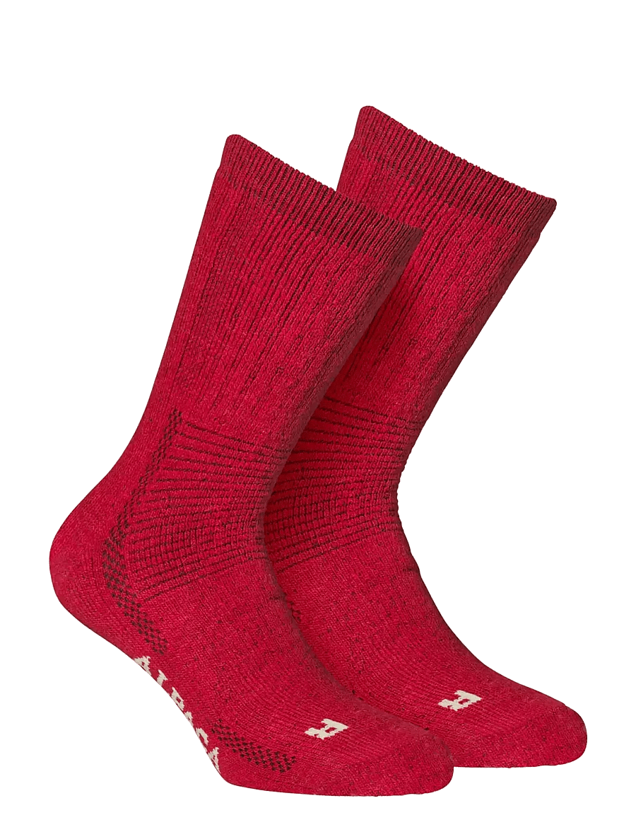 Alpacasocks&Co - Alpacasocks 2-pack - klassikalised sokid - amarena - 0