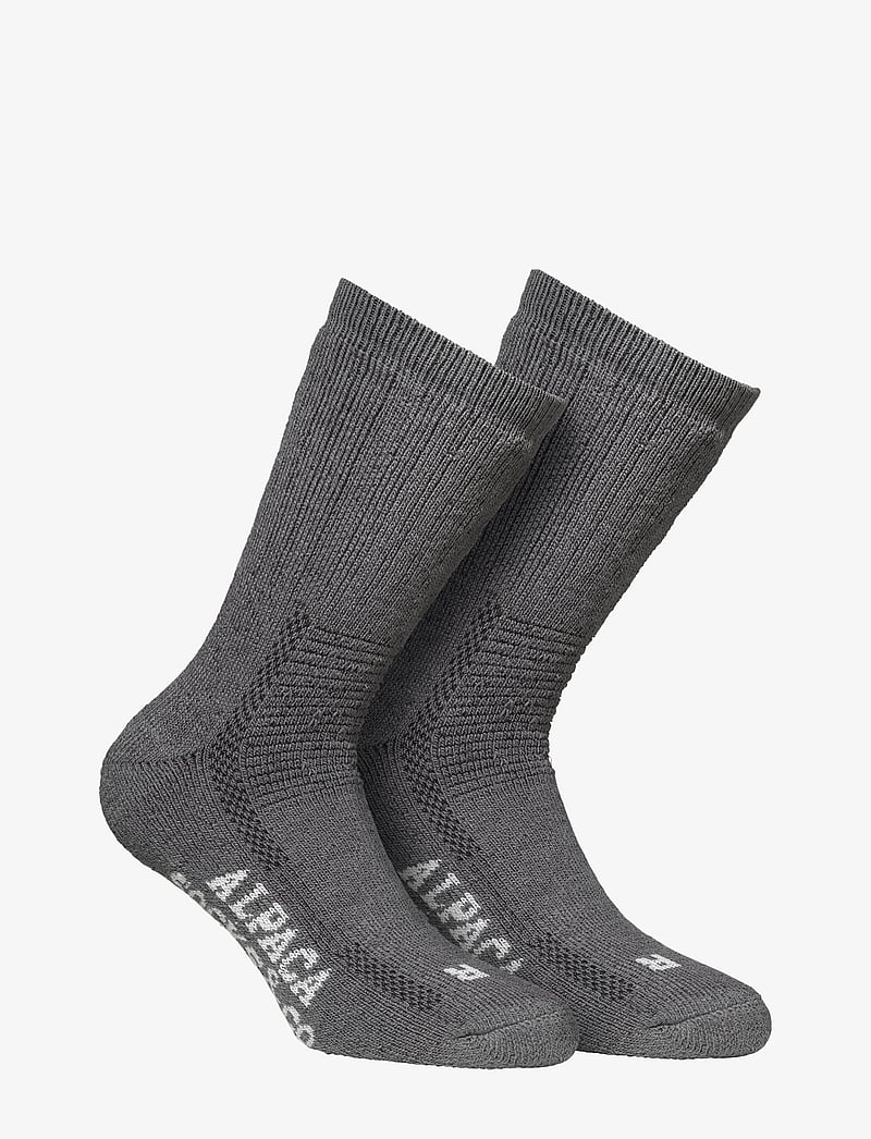 Alpacasocks&Co - Alpacasocks 2-pack - vanliga strumpor - grafite - 0