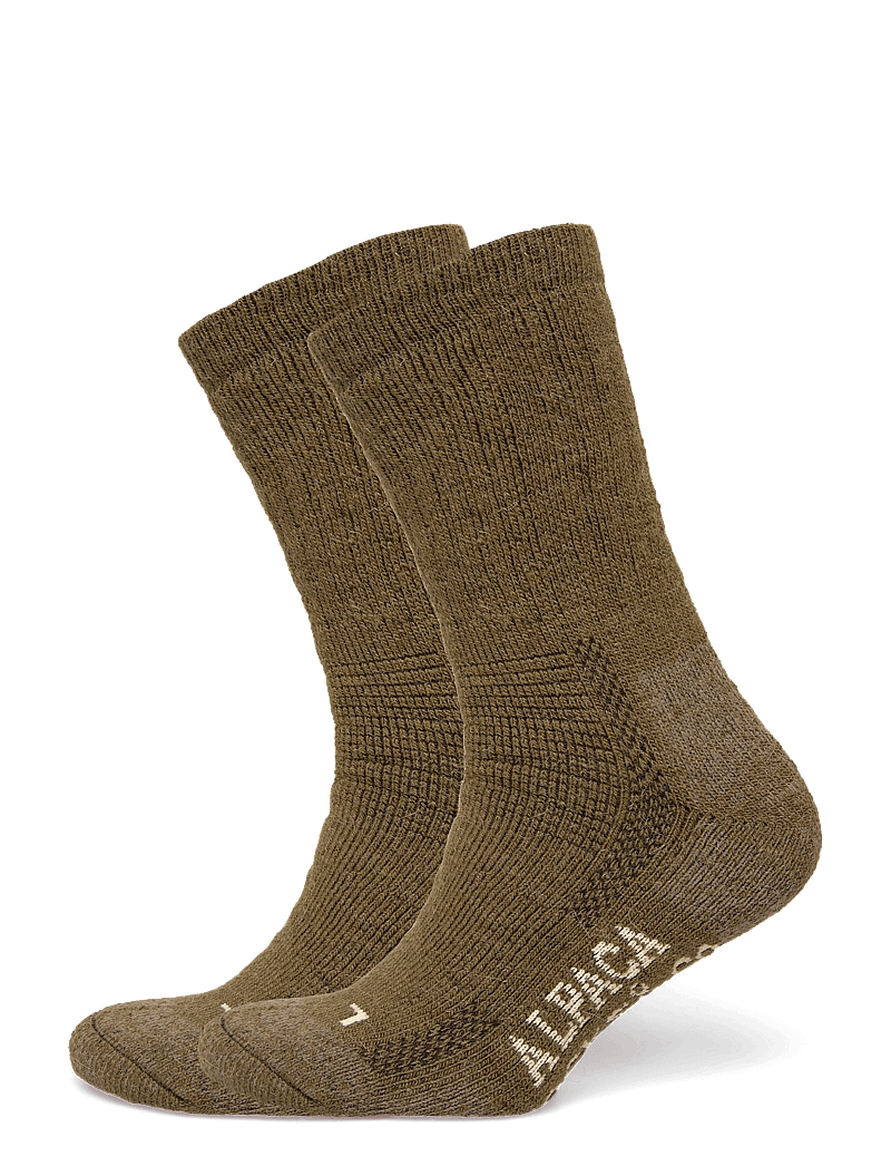 Alpacasocks&Co - Alpacasocks 2-pack - crew-socken - salvia - 0