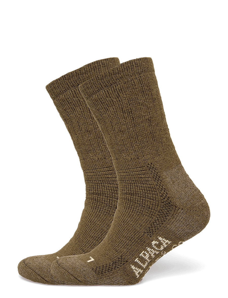Alpacasocks&Co - Alpacasocks 2-pack - klasikinės kojinės - salvia - 0