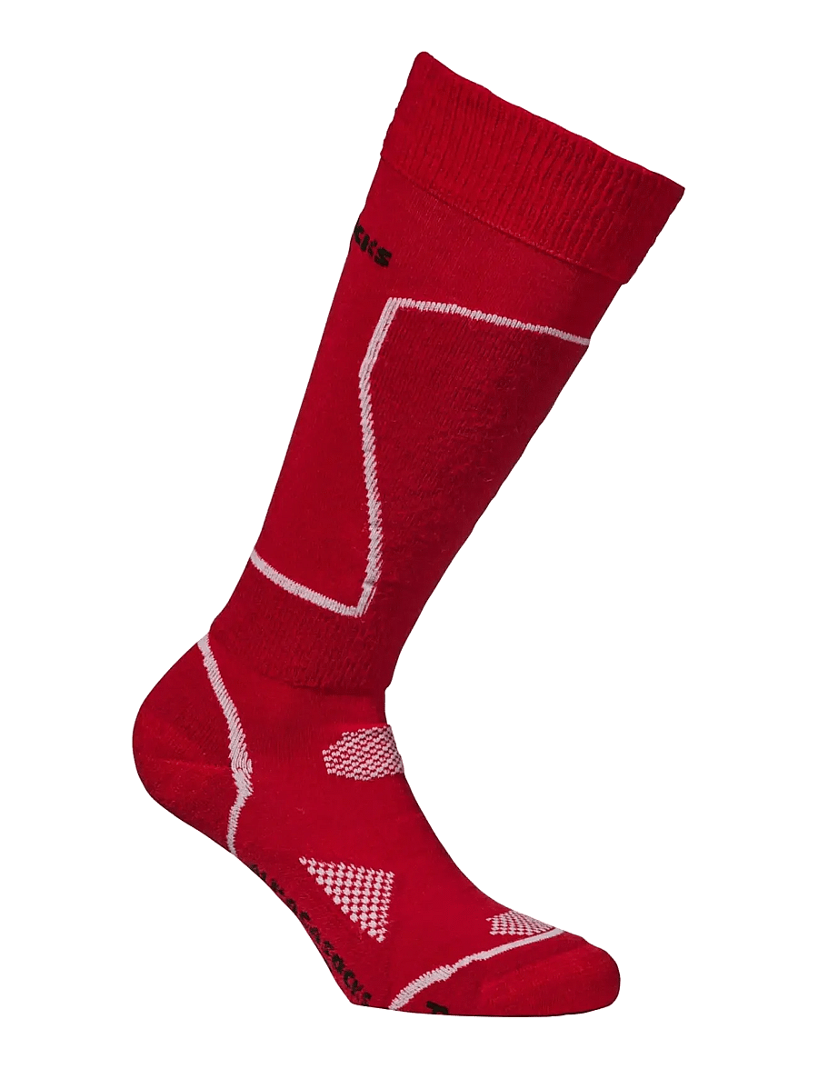 Alpacasocks&Co - Alpine Ski 1-pack - red white black - 0
