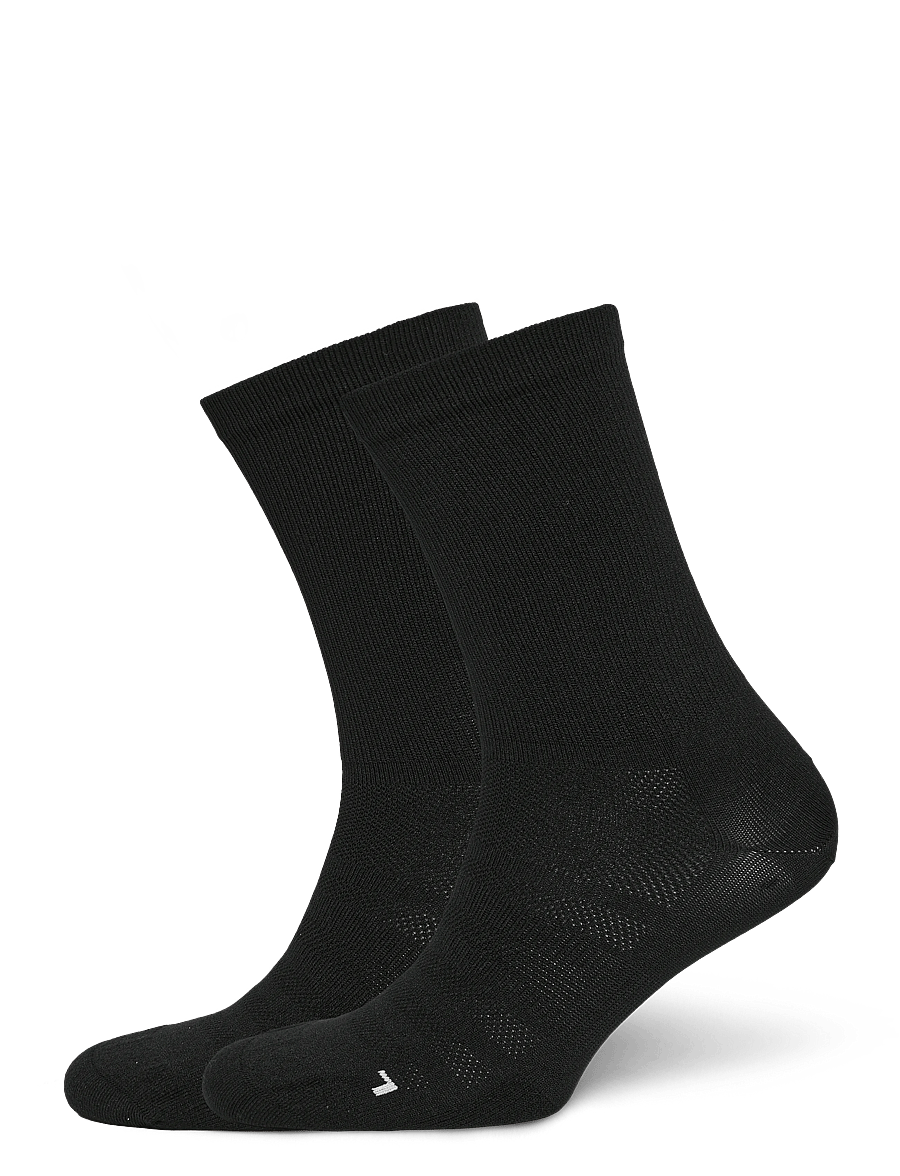Alpacasocks&Co - Sport/ Running Sock 2-pack White - sportstrømper - black - 0