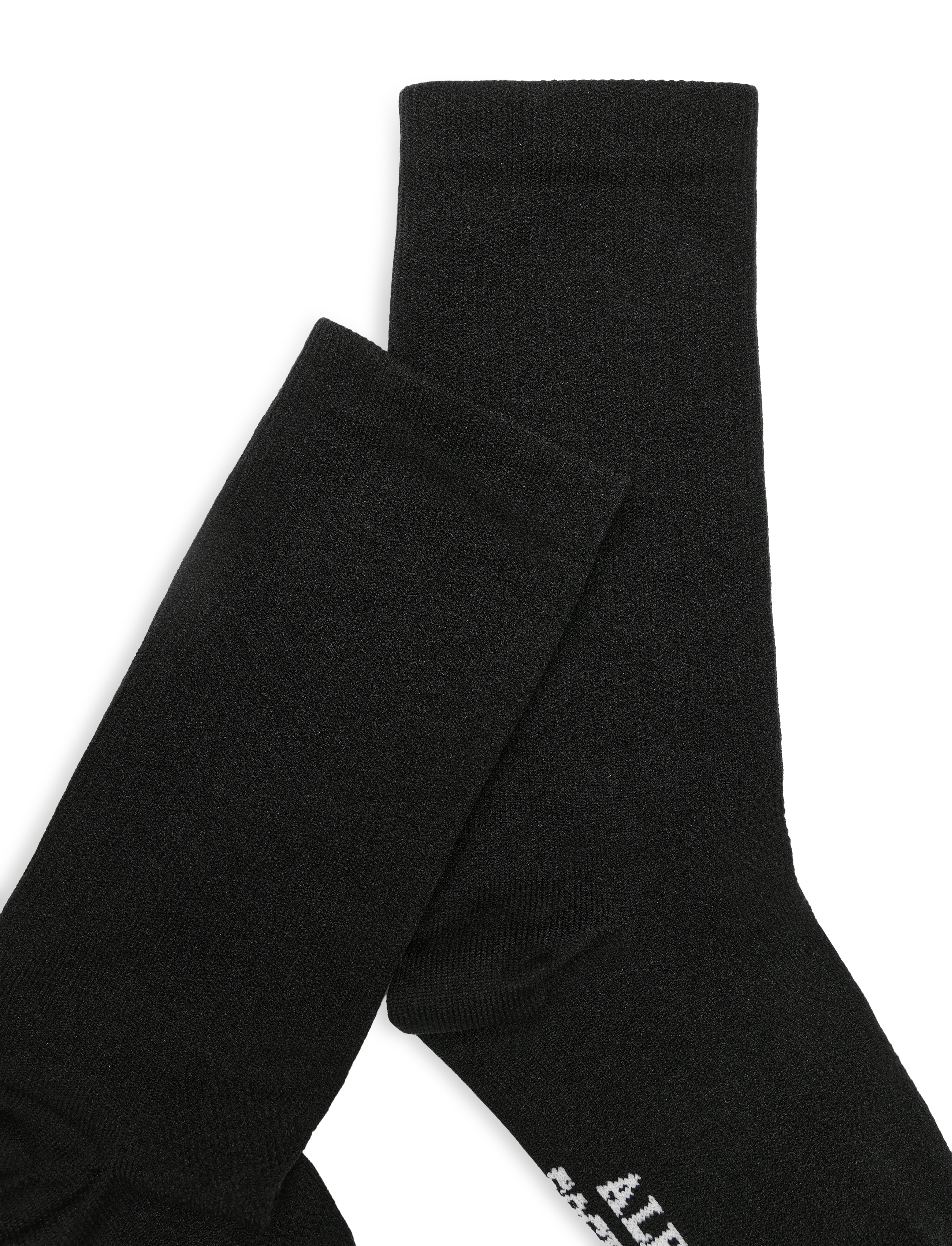 Alpacasocks&Co - Sport/ Running Sock 2-pack White - sport socks - black - 4