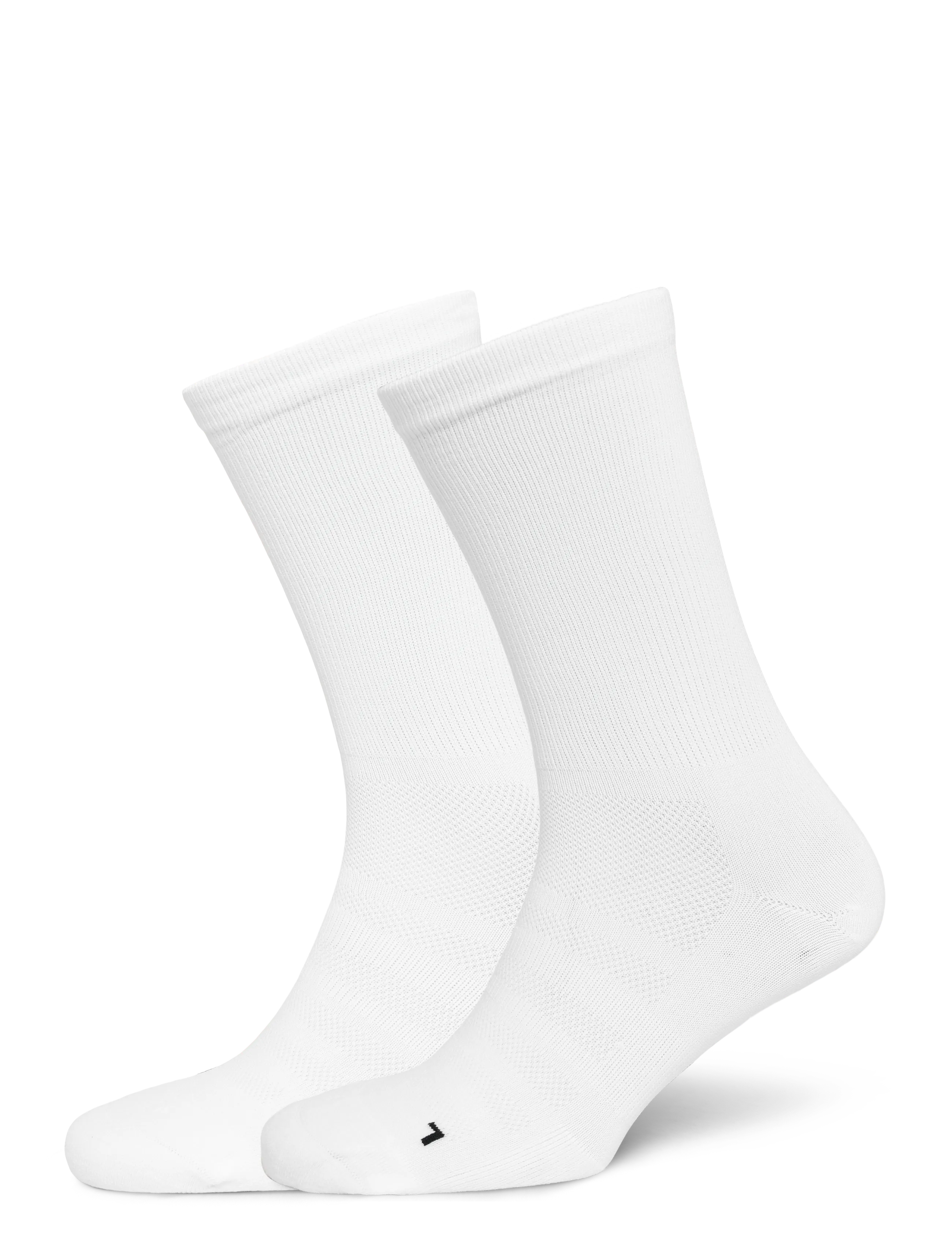 Alpacasocks&Co Sport/ Running Sock 2-Pack White, 36-39, Sport Underwear, Weiß - Socks, Frauen