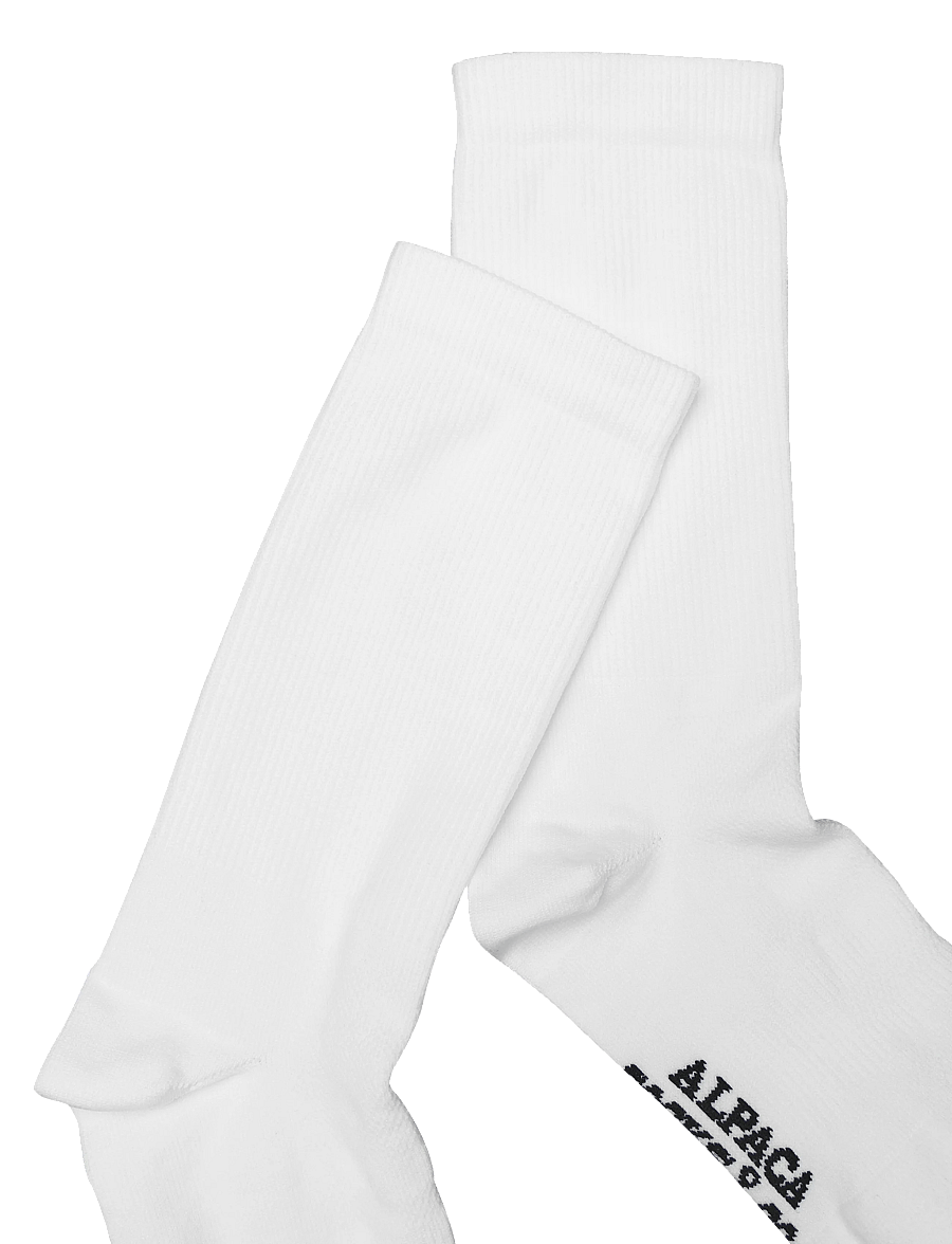 Alpacasocks&Co - Sport/ Running Sock 2-pack White - träningsstrumpor - white - 4