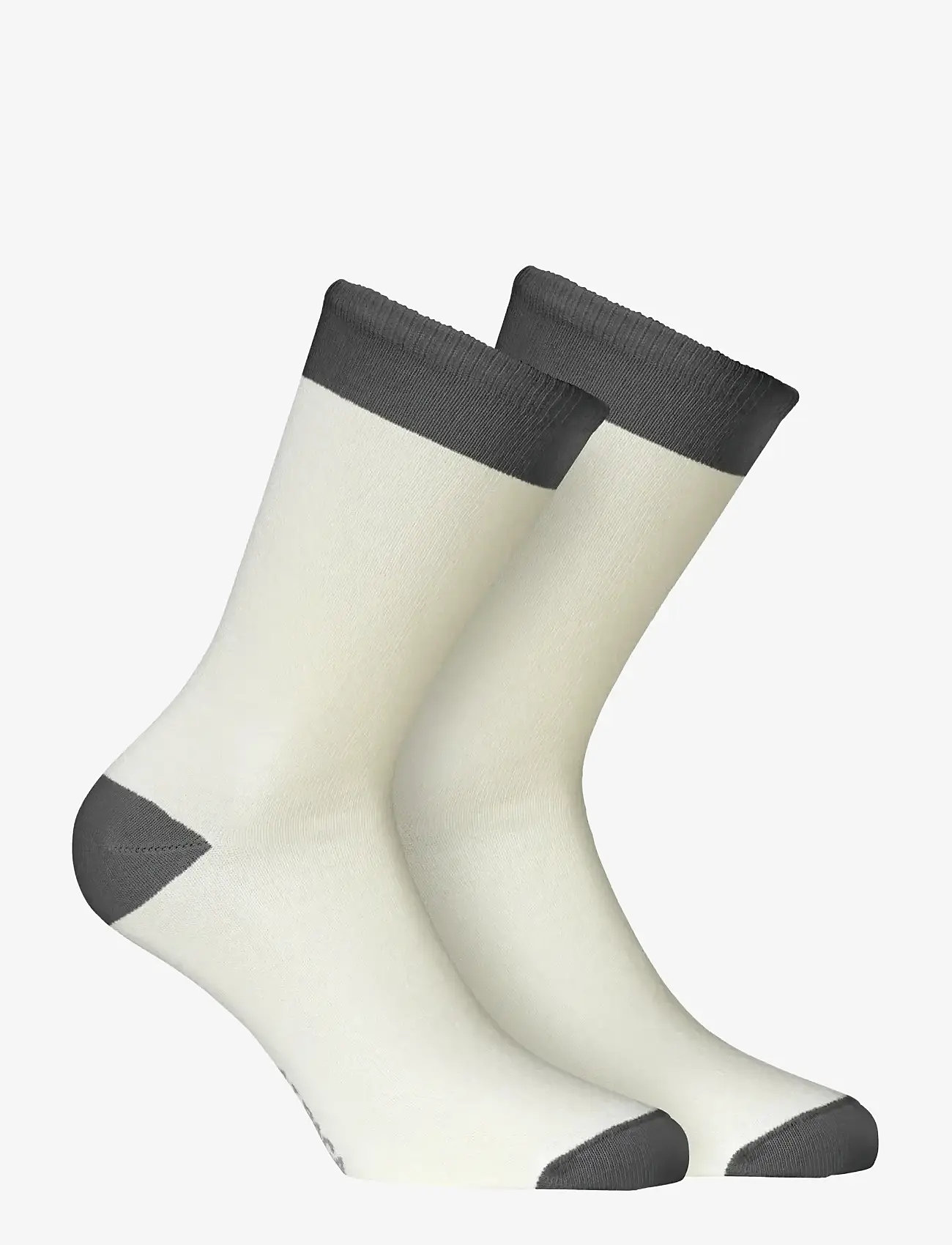 Alpacasocks&Co - Merino Lifestyle 2-pack - crew-socken - latte/asfalto - 0