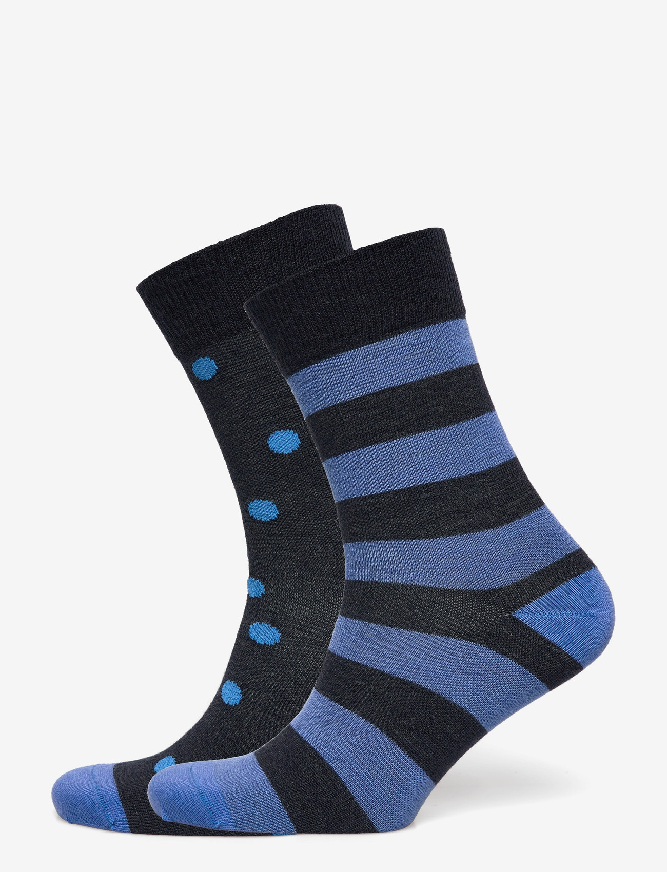 Alpacasocks&Co - Merino Lifestyle 2-pack - crew-socken - blu/azul - 0