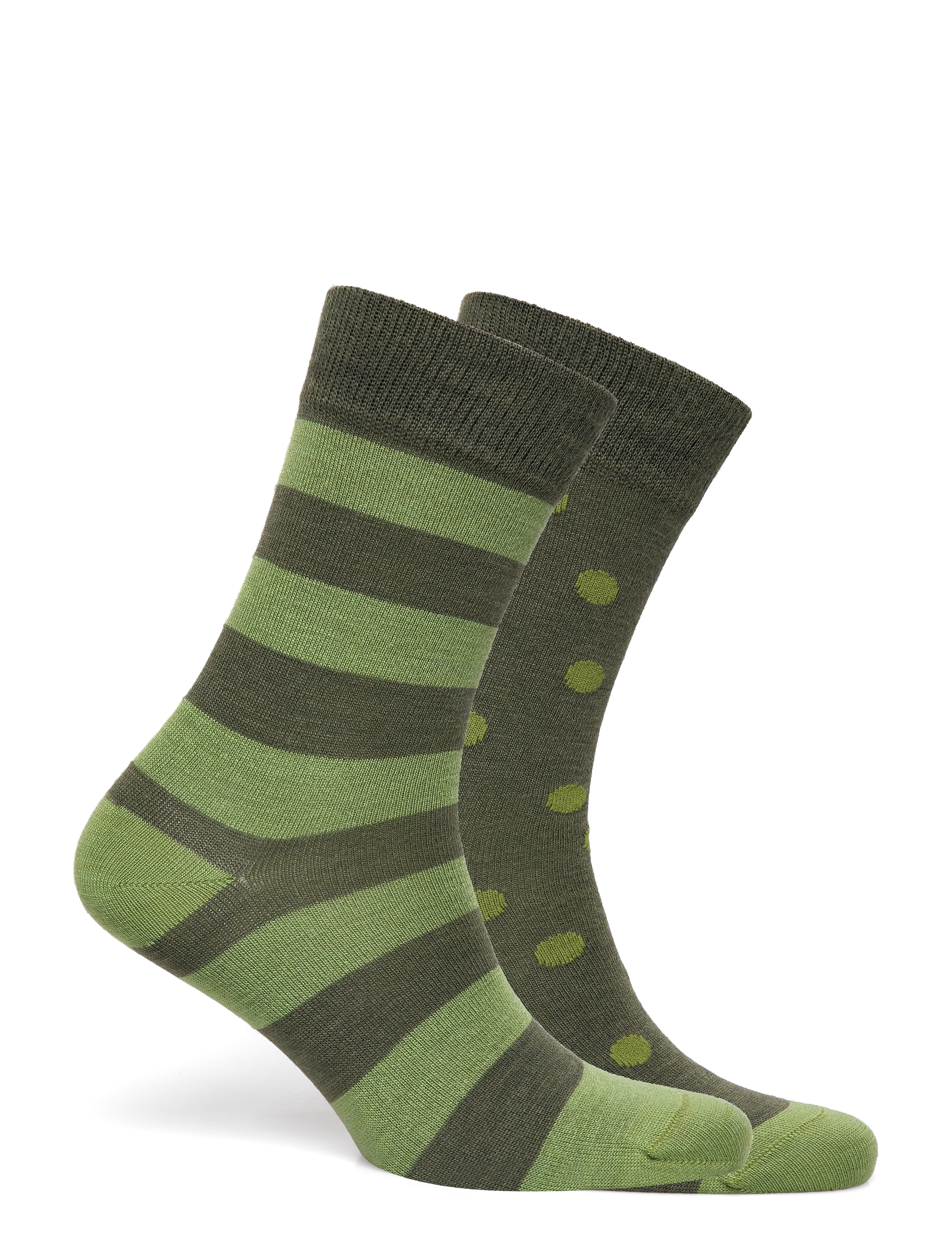 Alpacasocks&Co - Merino Lifestyle 2-pack - die niedrigsten preise - salvia/salvia - 1
