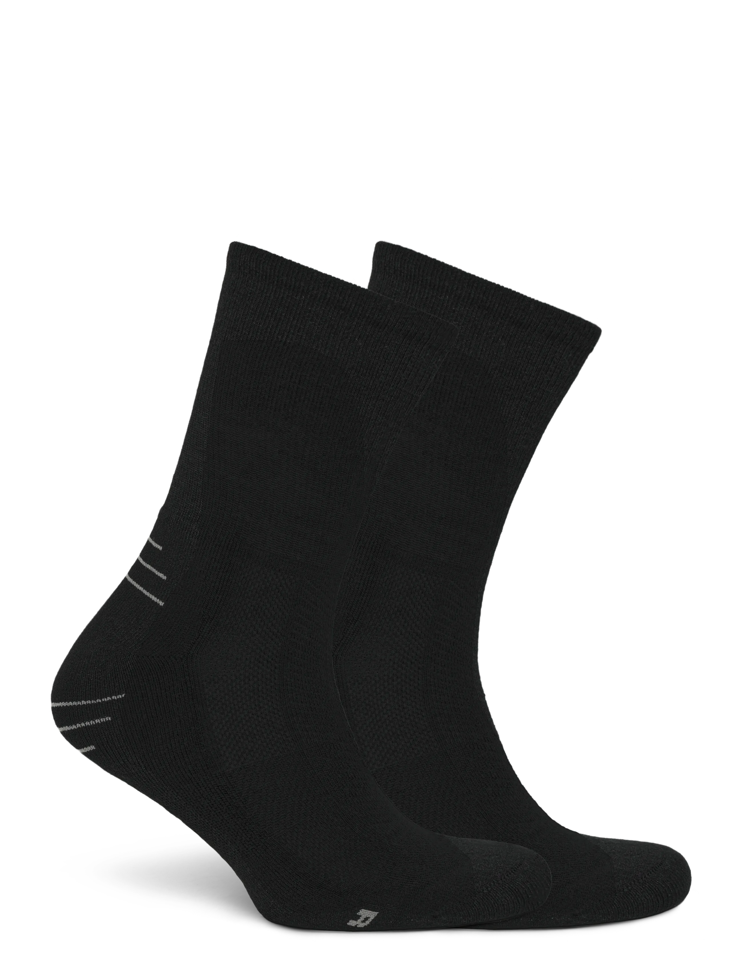 Alpacasocks&Co - Merino Tech Hiking Crew 1-pack - spordisokid - nero - 1