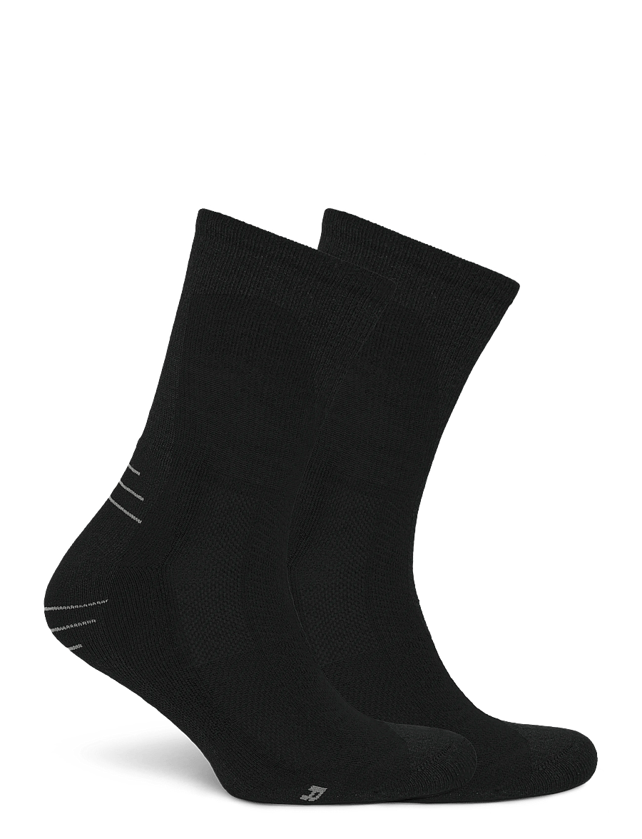Alpacasocks&Co - Merino Tech Hiking Crew 1-pack - spordisokid - nero - 1