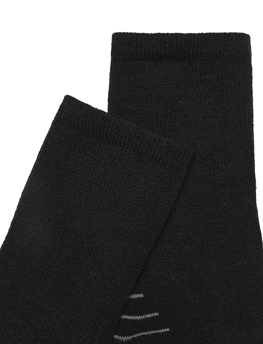 Alpacasocks&Co - Merino Tech Hiking Crew 1-pack - spordisokid - nero - 2