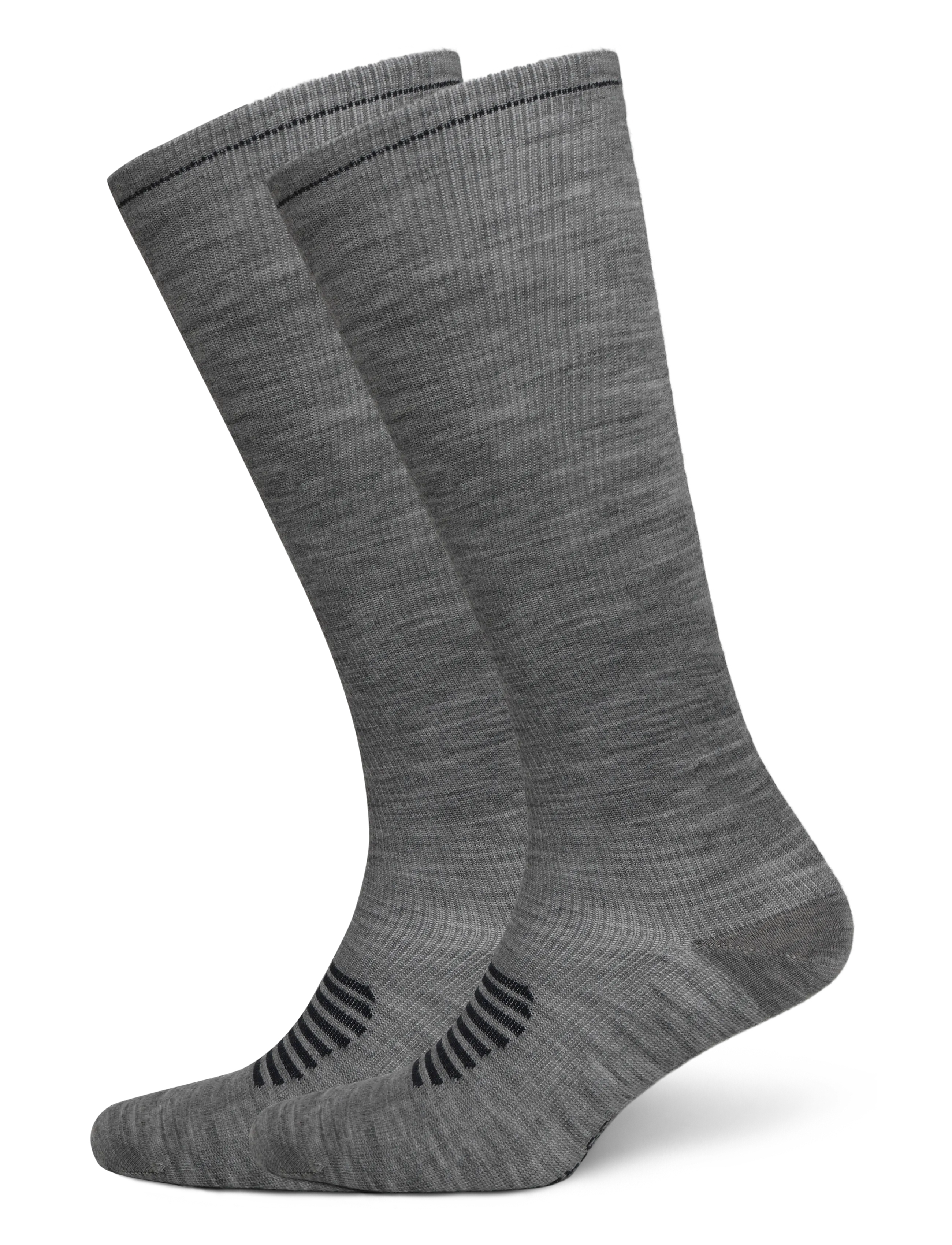 Alpacasocks&Co Compression Travel 1-pack - Socken - ASFALTO/AZAFATA / grey