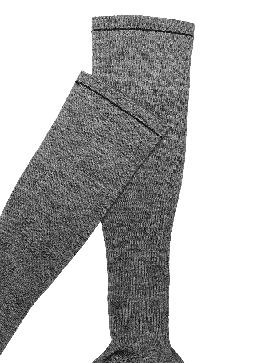 Alpacasocks&Co - Compression Travel 1-pack - spordisokid - asfalto/azafata - 2
