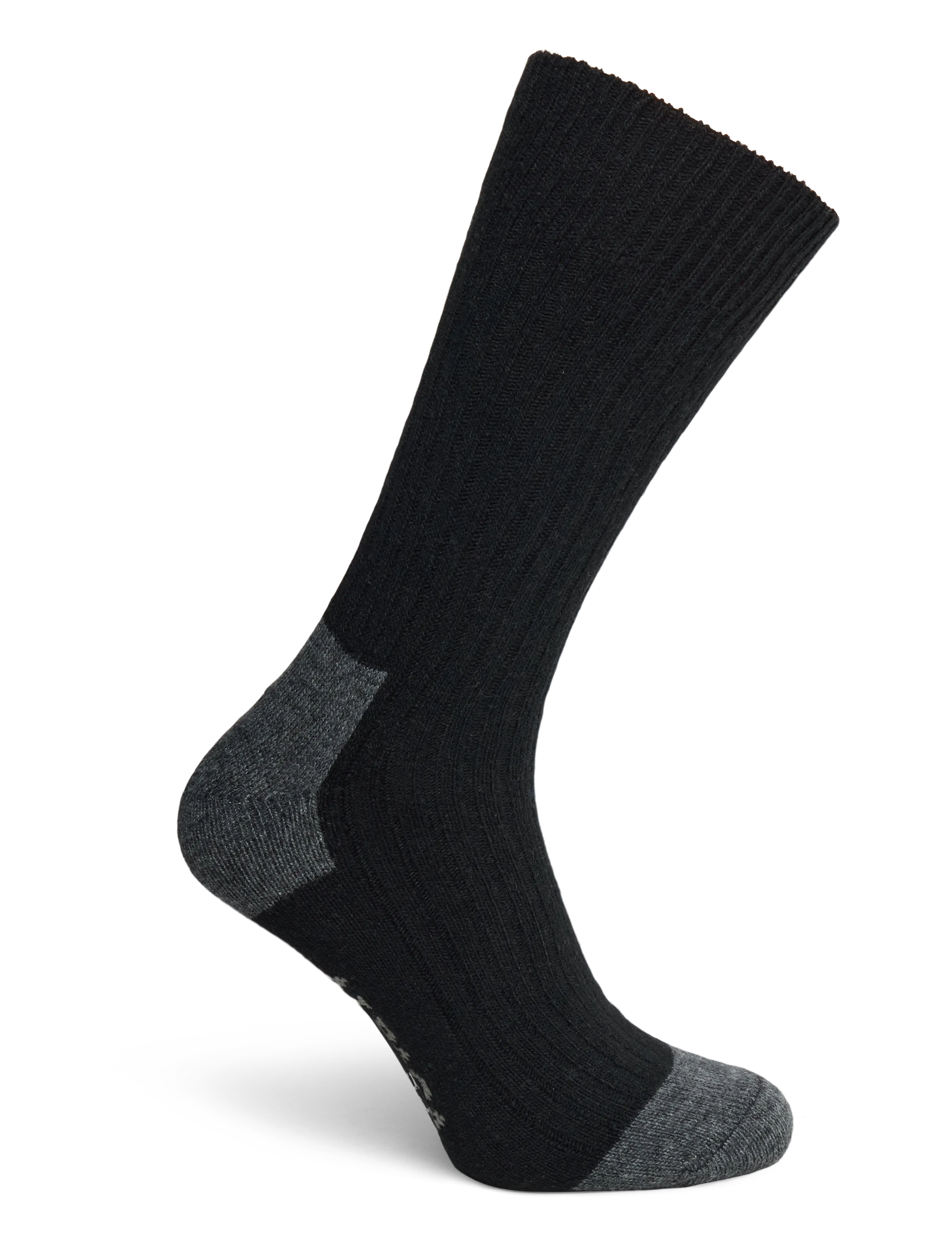Alpacasocks & Co Merino Cashmere Ribbed Crew 1-Pack strumpor herr – bild 2