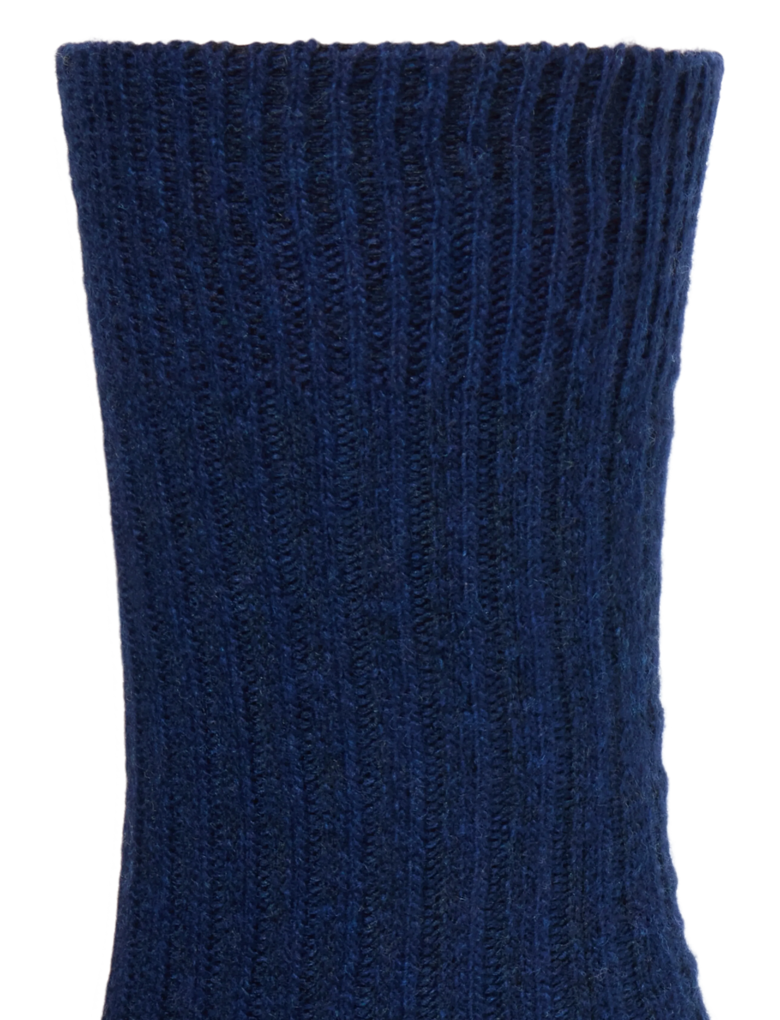 Alpacasocks&Co - Merino Cashmere Ribbed Crew 1-pack - madalaimad hinnad - dark navy-dark grey - 2