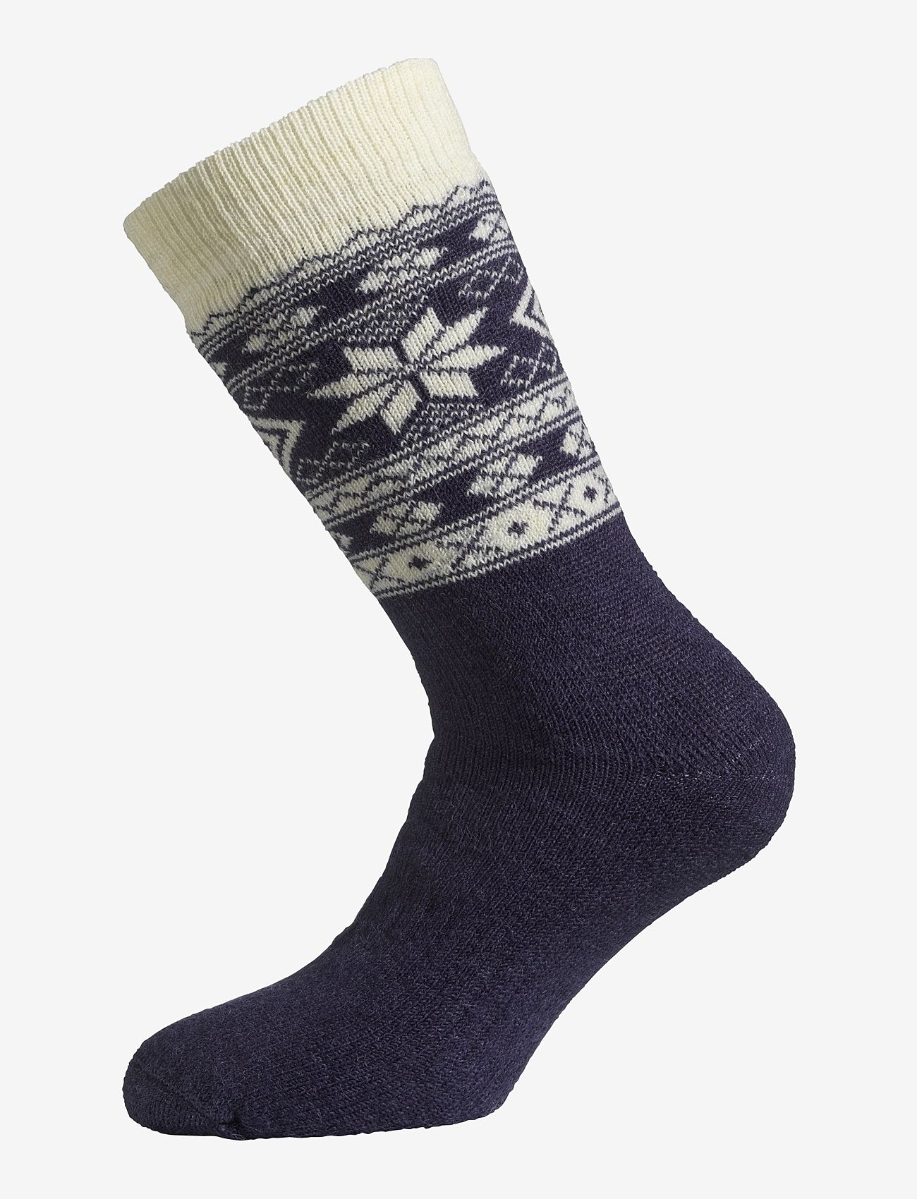 Alpacasocks&Co - Winter Alpaca 1-pack - laveste priser - cream/blue - 0