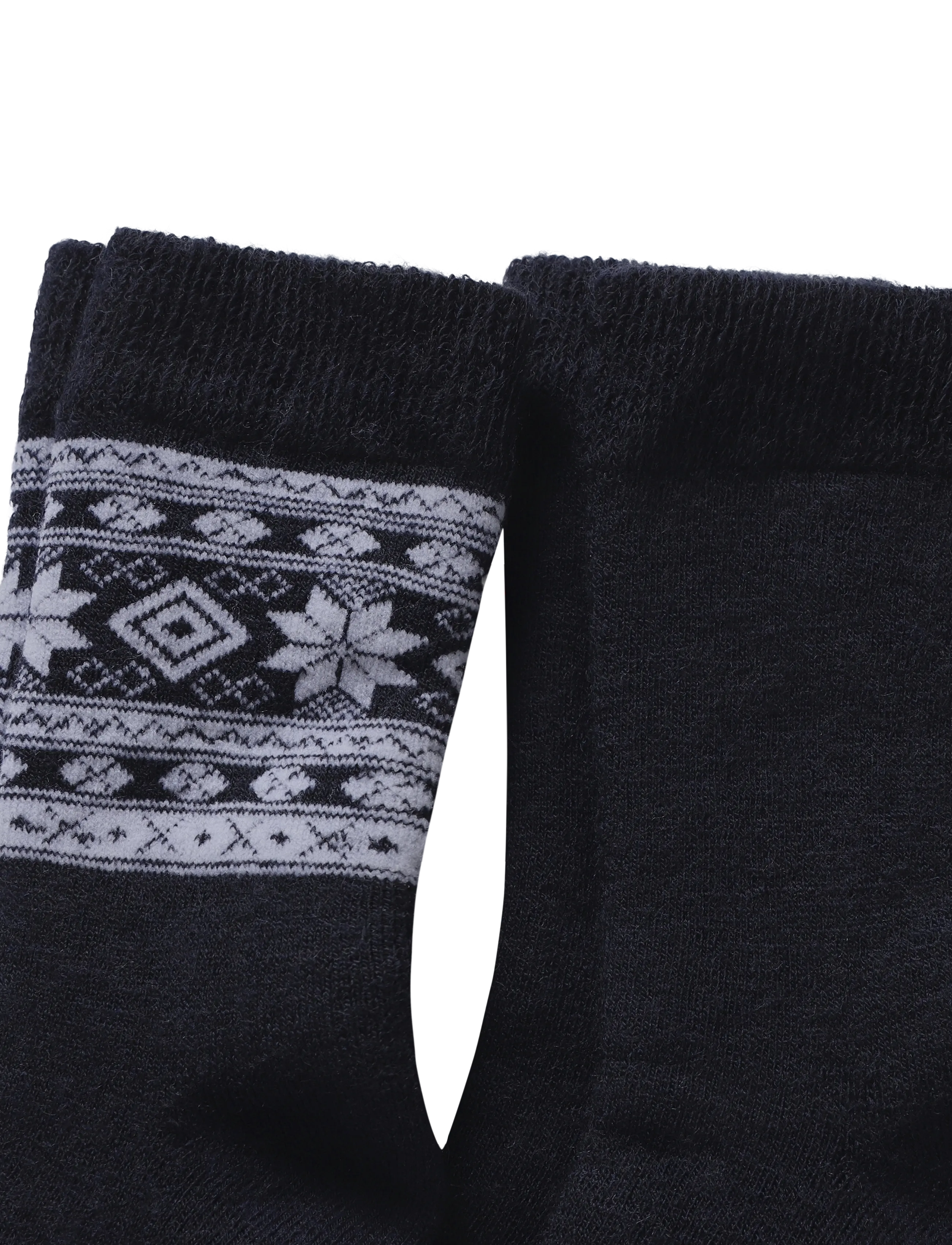 Alpacasocks&Co - Winter Alpaca Kids 2-pack - höstkläder - marino superbianco/marino solid - 2