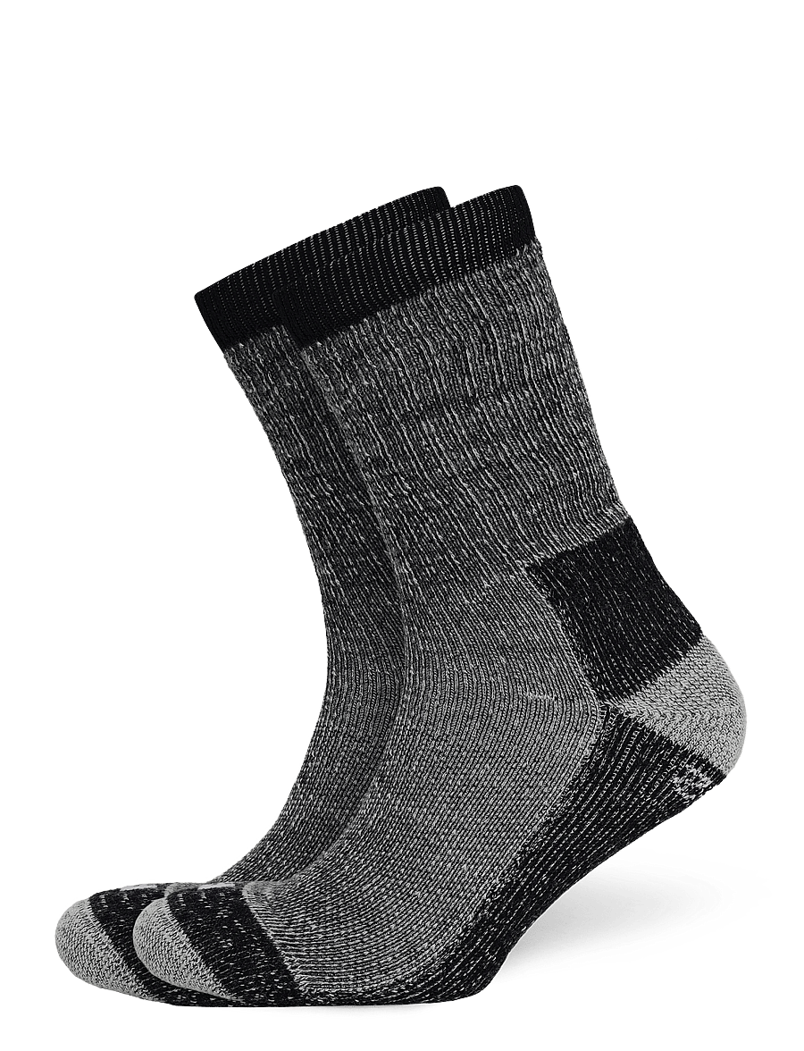 Alpacasocks&Co - Merino Hiking 1-pack - spordisokid - black - 0
