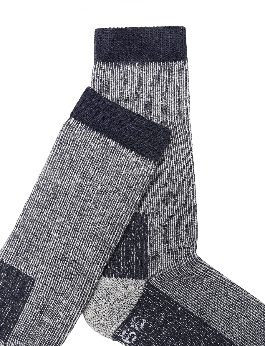 Alpacasocks&Co - Merino Hiking 1-pack - spordisokid - blu - 2