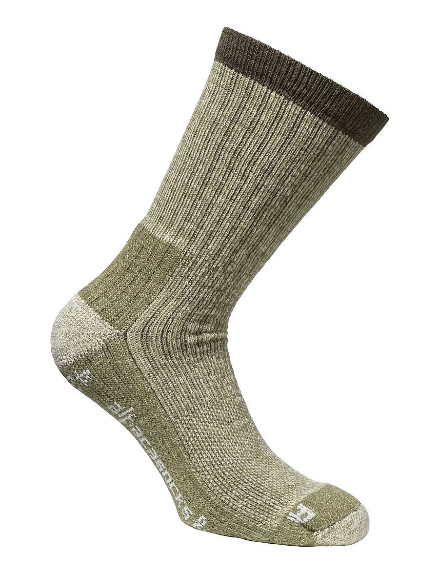 Alpacasocks&Co - Merino Hiking 1-pack - grigioverde - 0