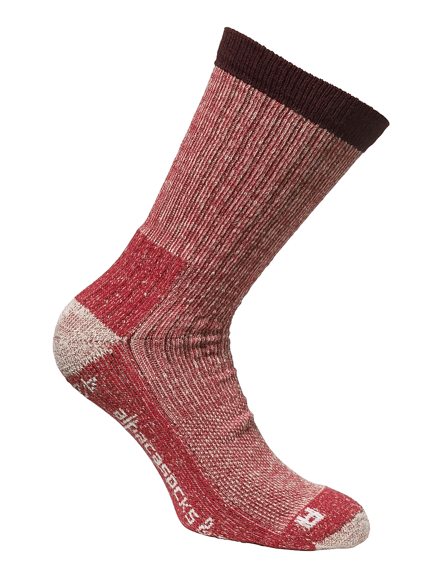 Alpacasocks&Co - Merino Hiking 1-pack - rubino - 0