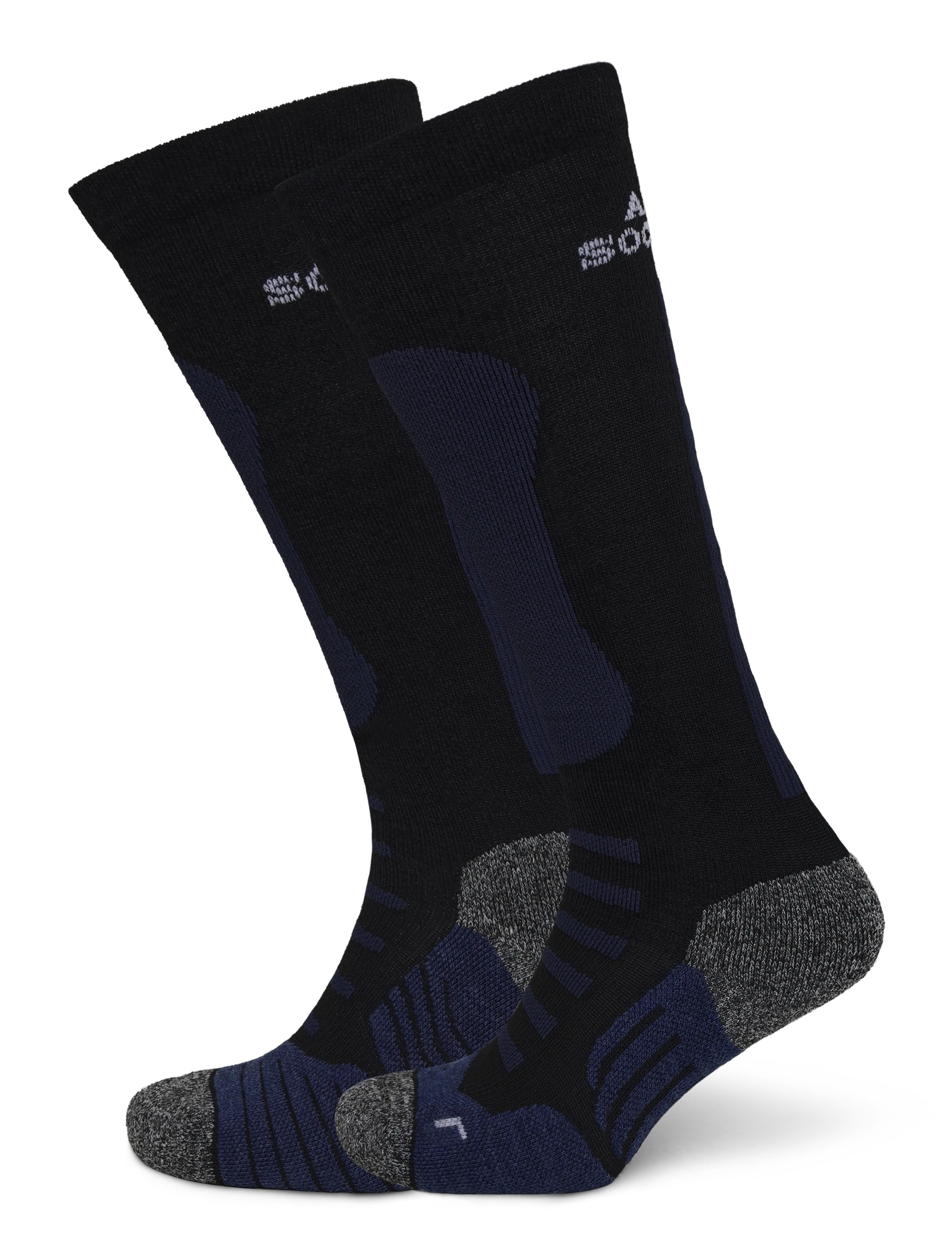 Alpacasocks&Co Alpine Ski 1-Pack, Mænd, Alpin Skisok, Sort, Str: 42-45/L
