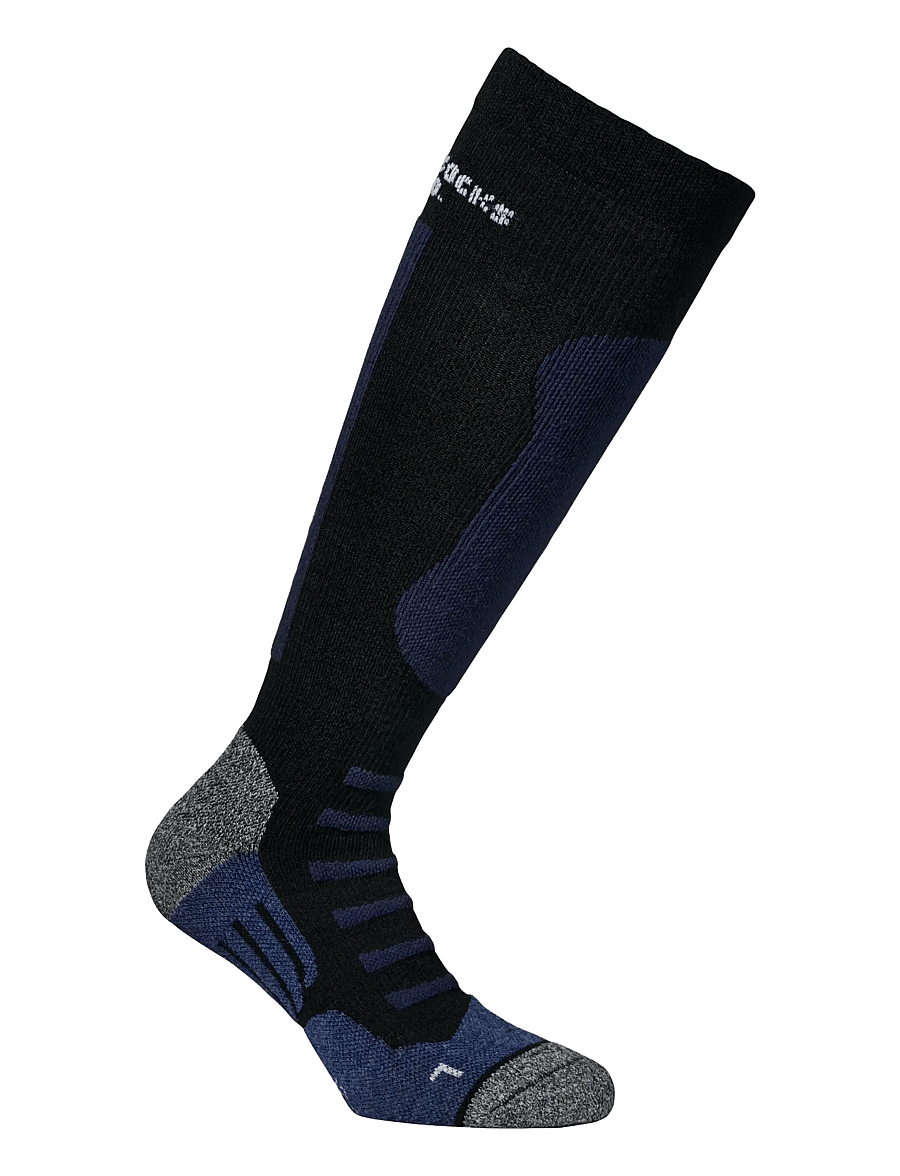 Alpacasocks&Co - Alpine Ski 1-pack - black green kaki black grey white - 0