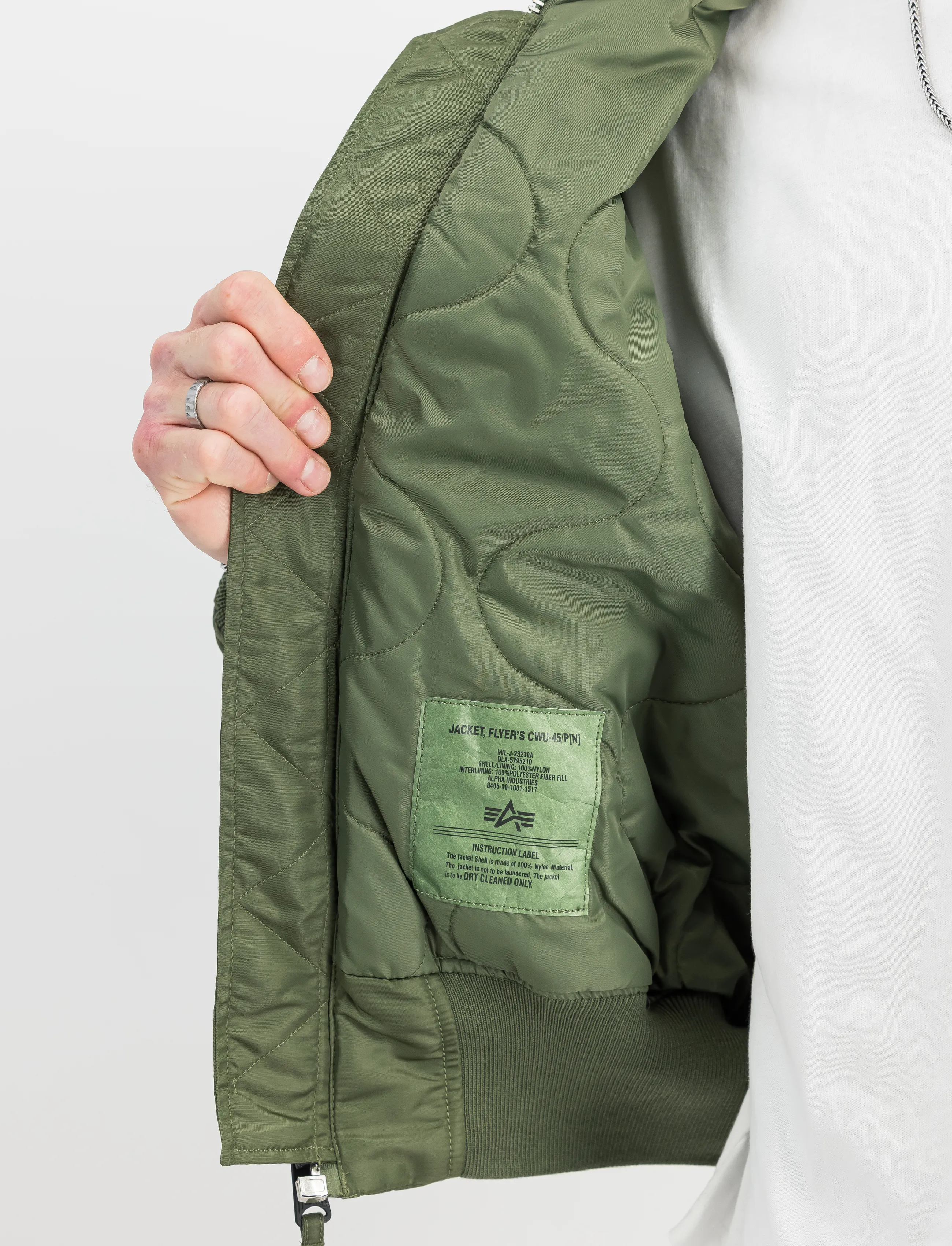 Alpha Industries - CWU-45 Heritage - kevadjoped - sage-green - 4