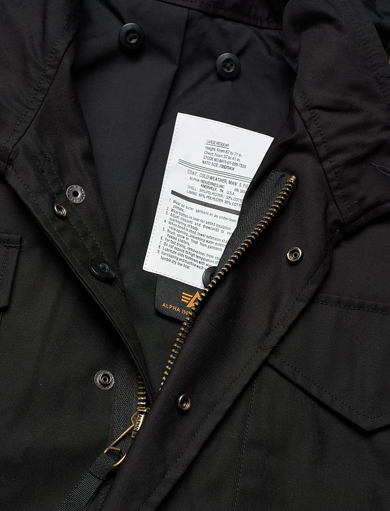 Alpha Industries - M-65 Heritage - light jackets - black - 5