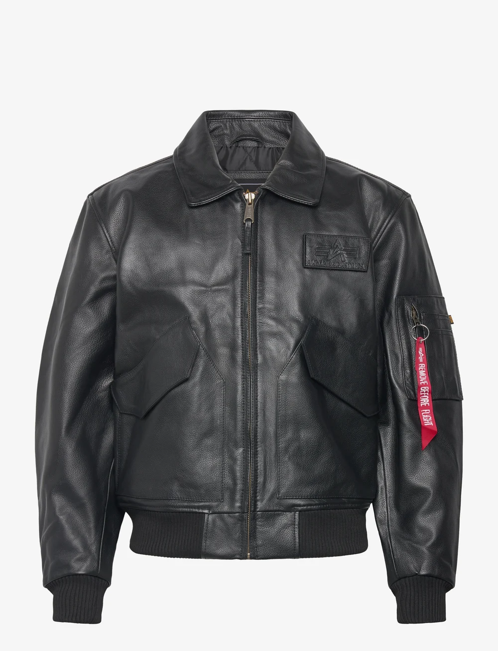Alpha Industries - CWU Leather Heritage - herbstjacken - black - 0