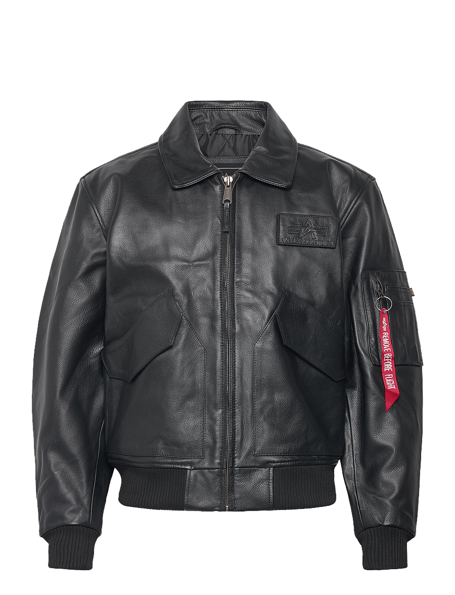 Alpha Industries - CWU-45/P Leather Vintage - black - 1