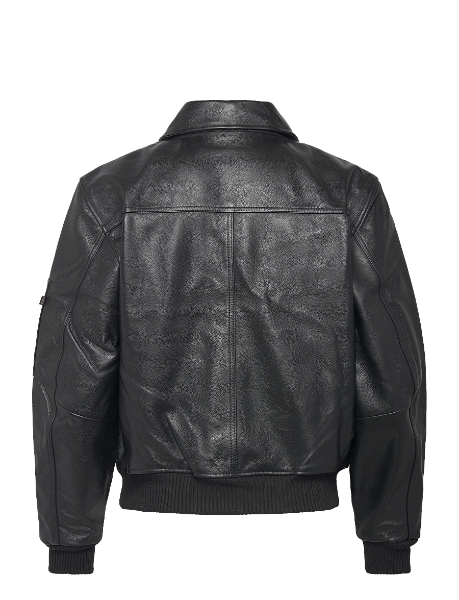 Alpha Industries - CWU-45/P Leather Vintage - black - 2