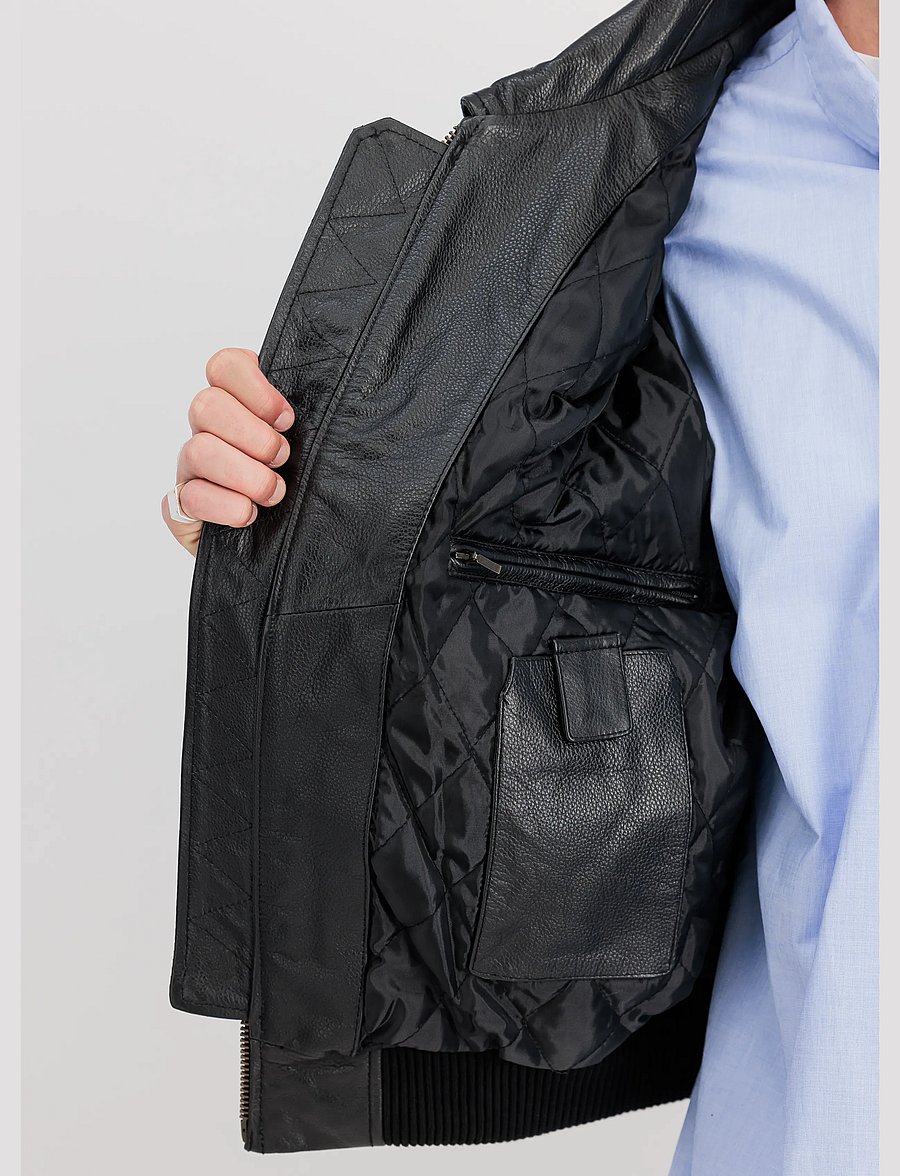 Alpha Industries - CWU-45/P Leather Vintage - black - 5