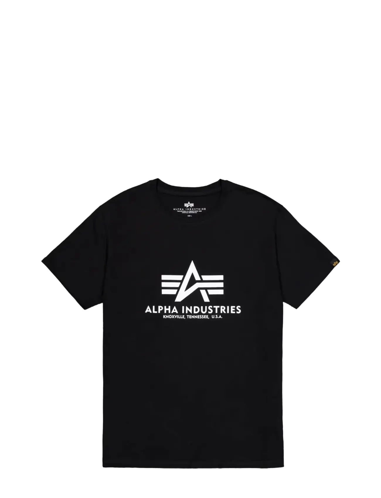 ALPHA INDUSTRIES Basic T-Shirt Bl Schwarz - XXL - Herren