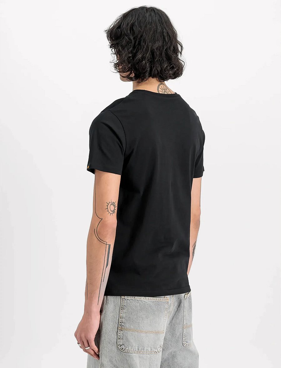 Alpha Industries - Basic T-Shirt BL - kurzärmelig - black - 3