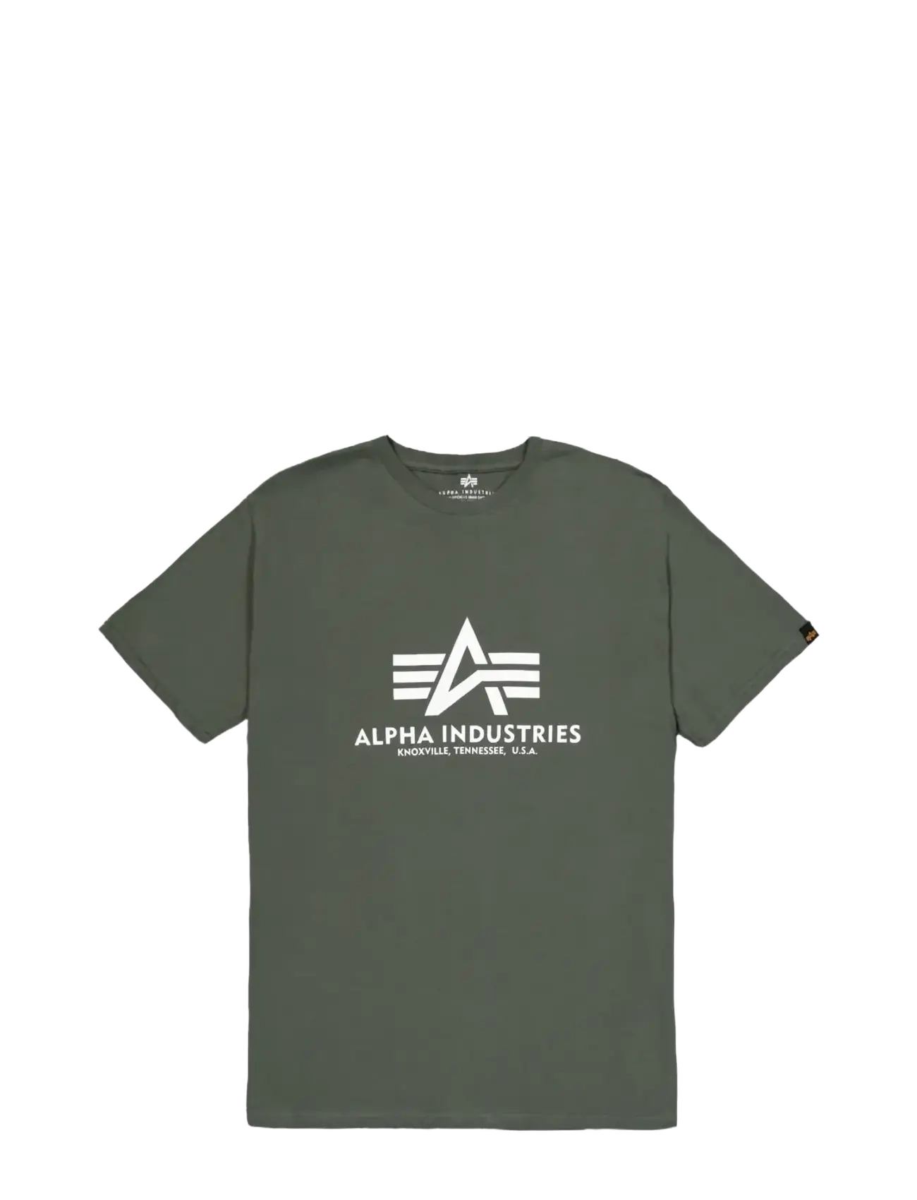 ALPHA INDUSTRIES Basic T-Shirt Bl Khaki - S - Herren